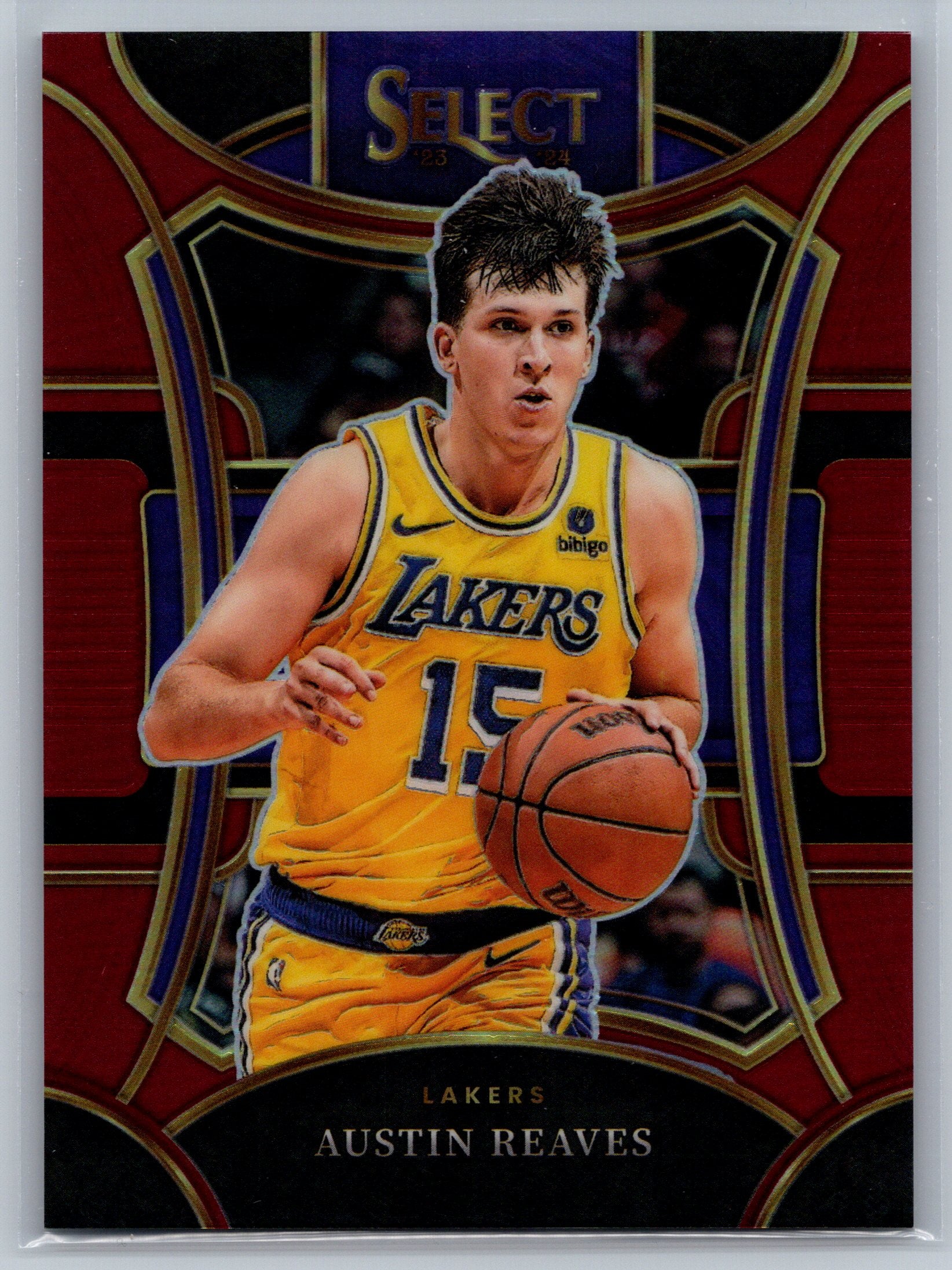 2023 Panini Select Austin Reaves Maroon Mezzanine Level /175 $349