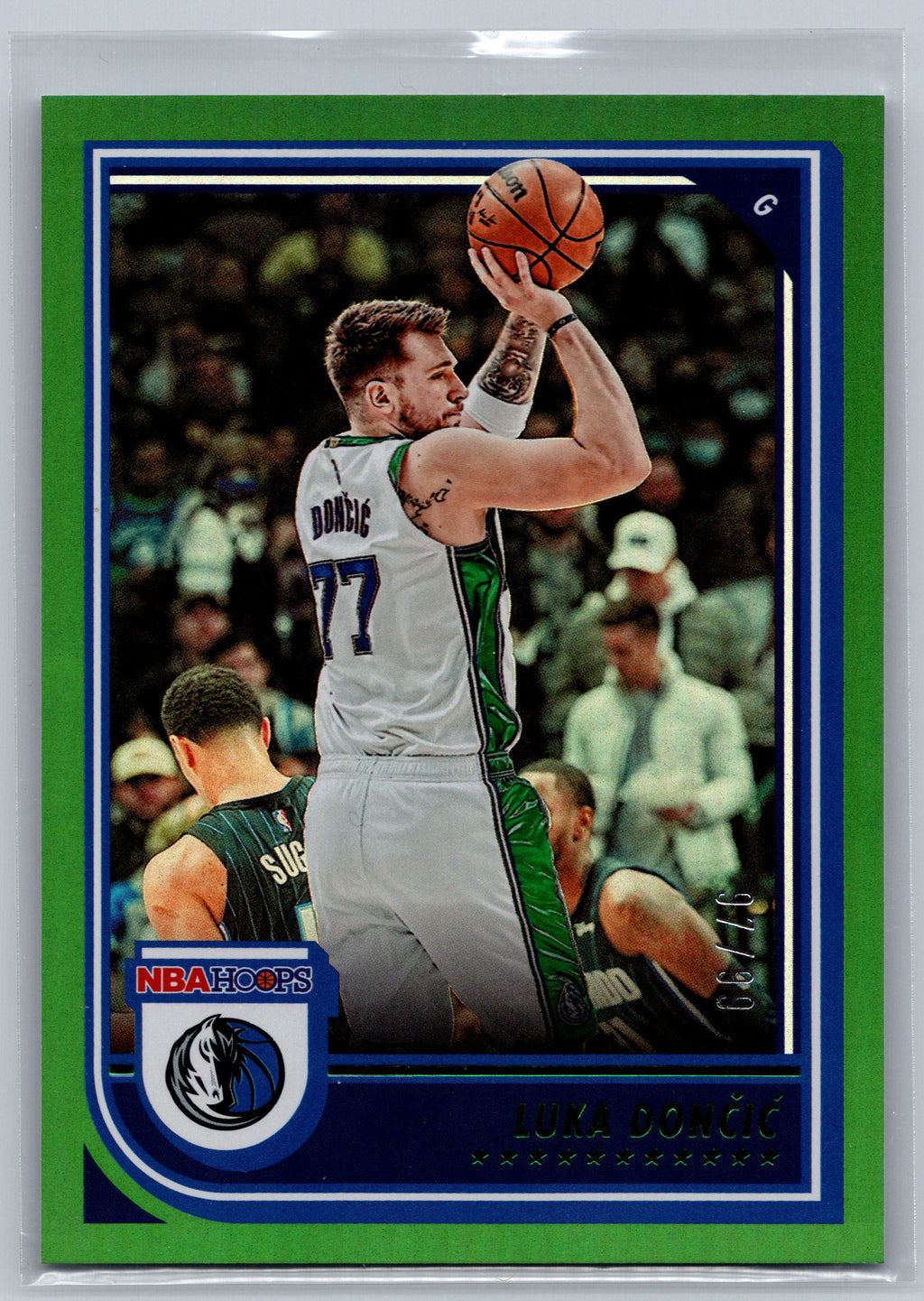 2022 Panini NBA Hoops Luca Doncic Green /99 #119