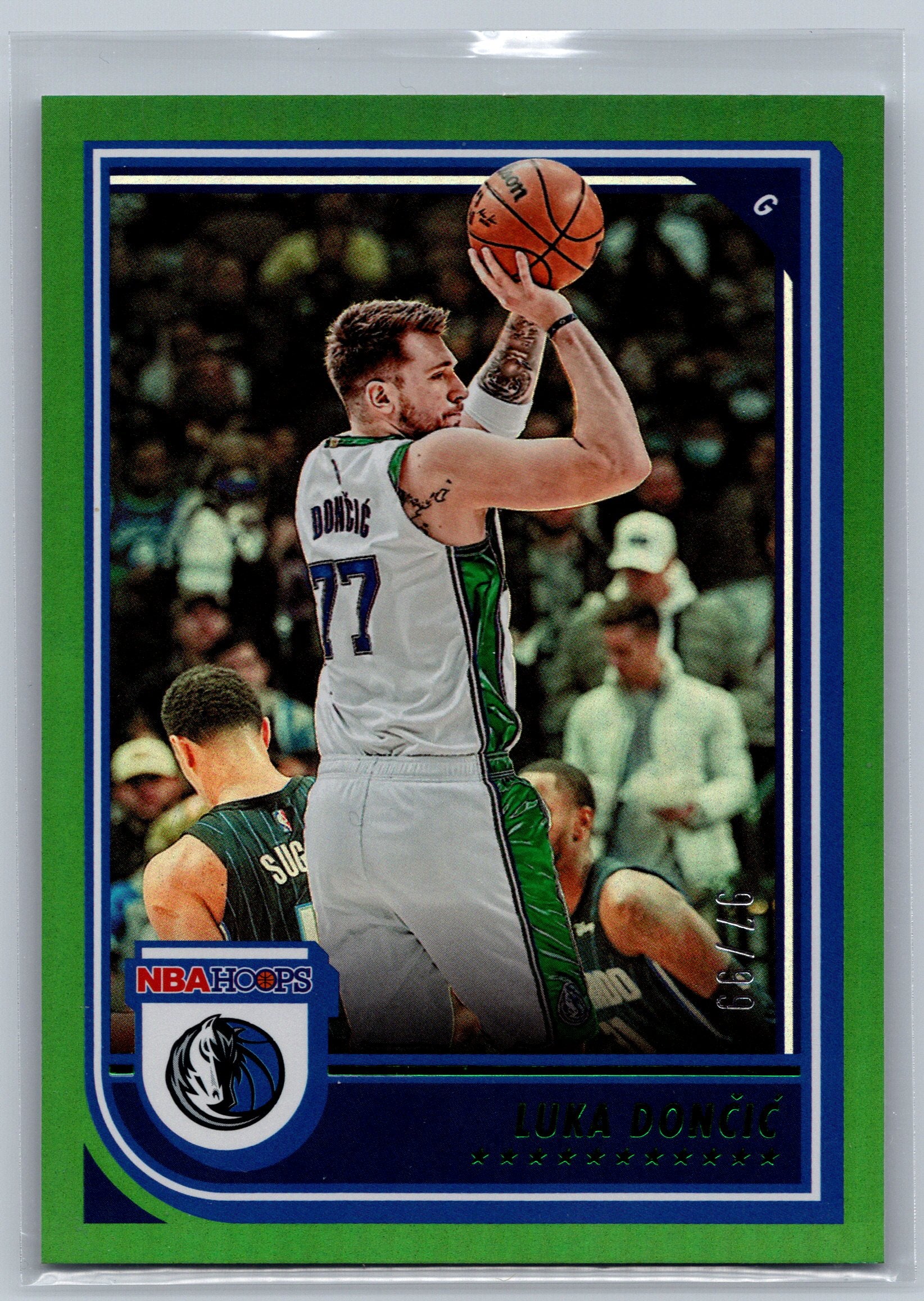 2022 Panini NBA Hoops Luca Doncic Green /99 #119