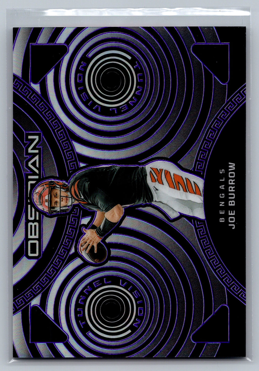 2023 Panini Obsidian Joe Burrow Tunnel Vision /75 #13