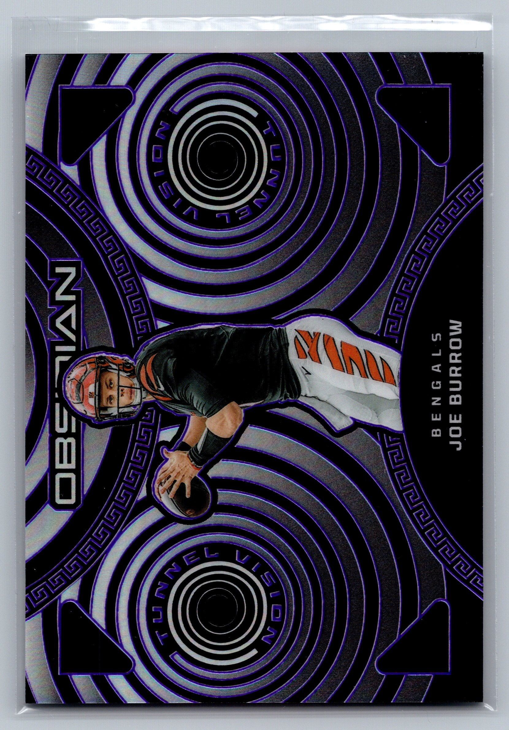2023 Panini Obsidian Joe Burrow Tunnel Vision /75 #13