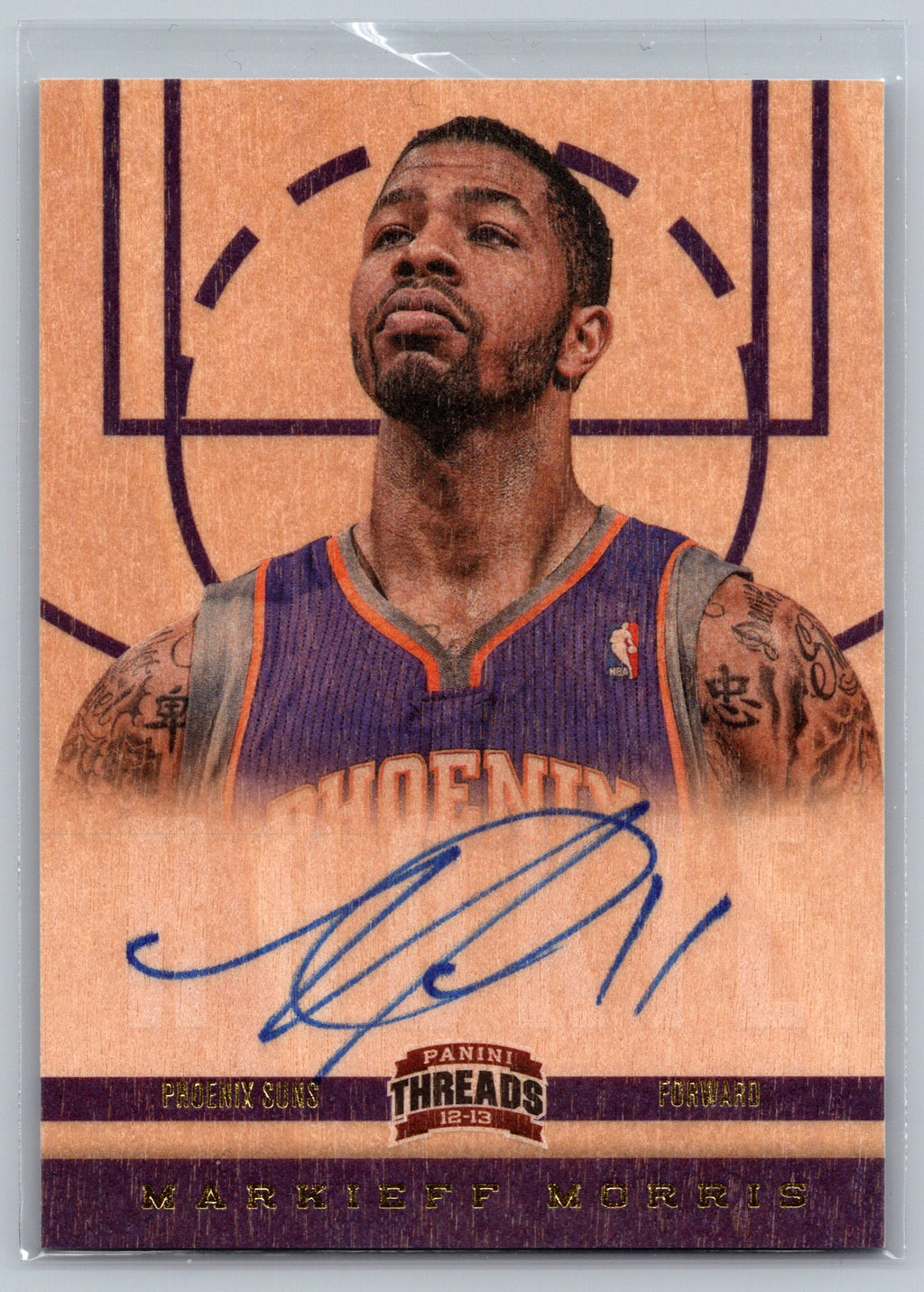 2012 Panini Threads Markieff Morris On-Card Autograph #161