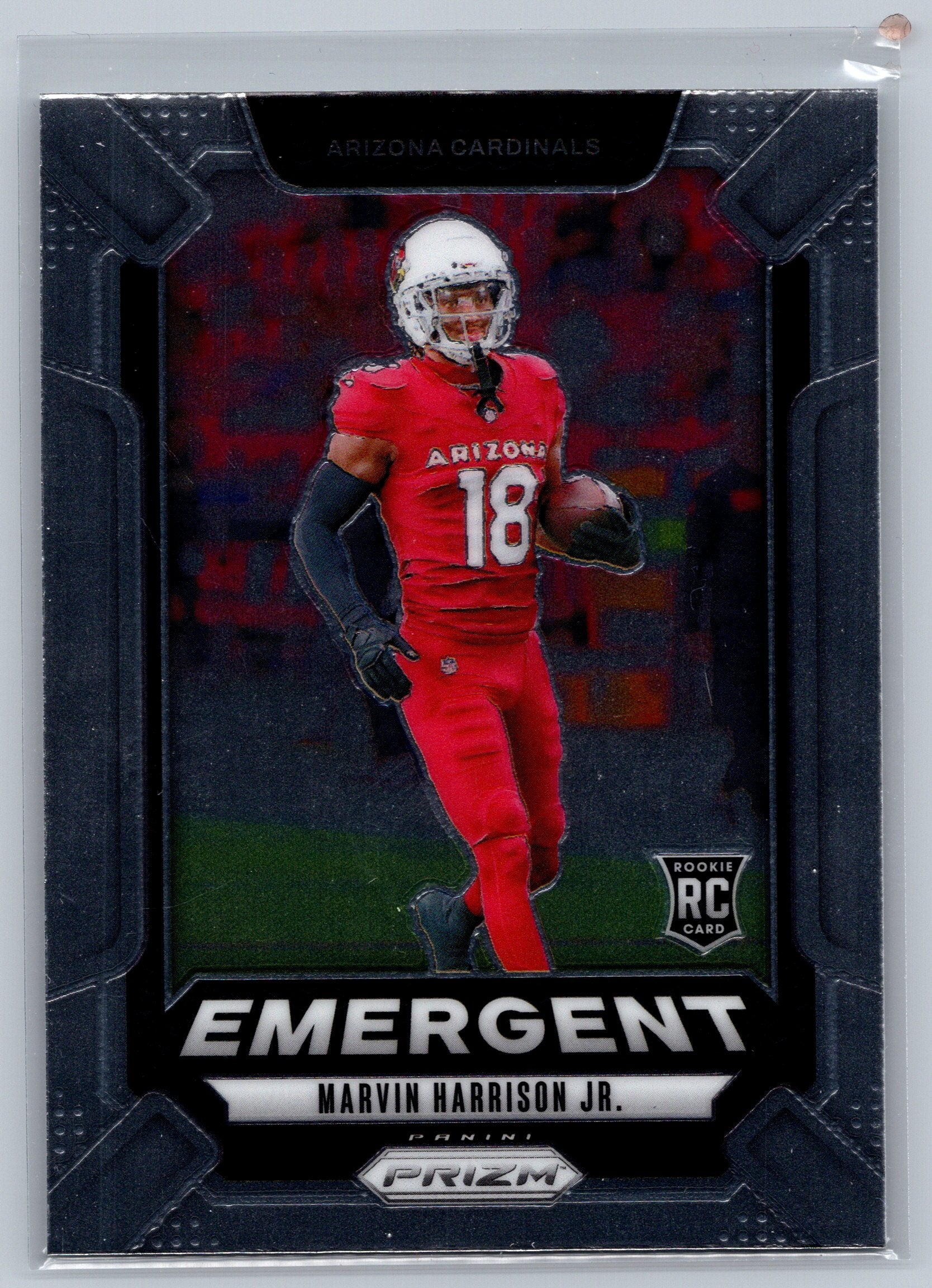 2024 Panini Prizm Marvin Harrison Jr. Emergent Rookie Card #5