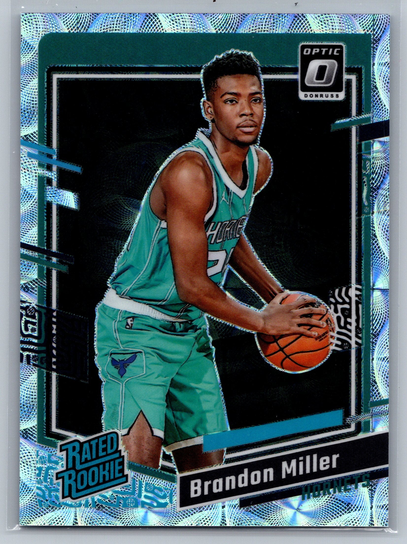 2023 Panini Optic Brandon Miller Premium Box Set Rookie Card /249 #219