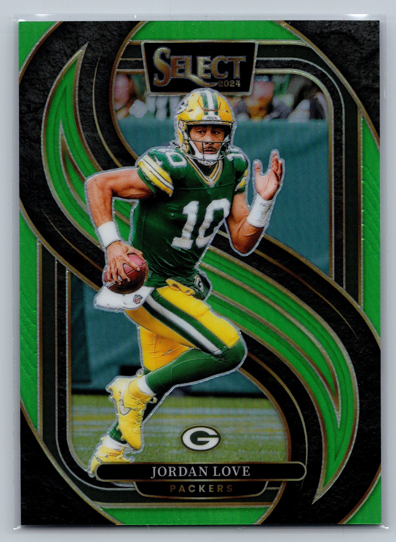 2024 Panini Select Jordan Love Neon Green Premier Level /49 #172