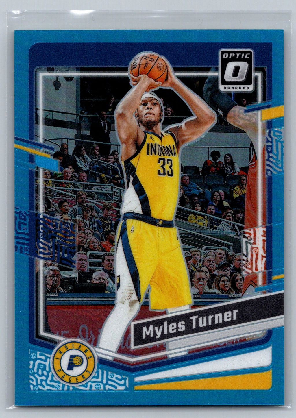 2023 Panini Optic Myles Turner Light Blue /249 #178
