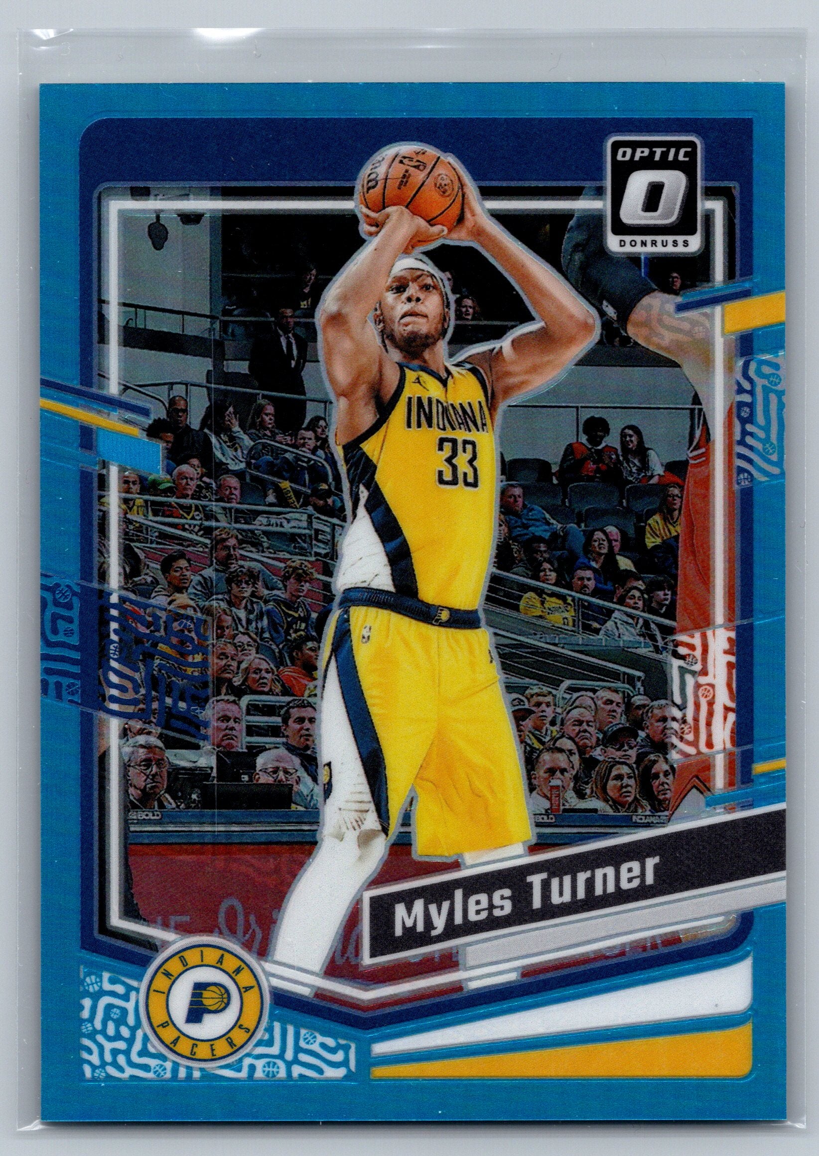 2023 Panini Optic Myles Turner Light Blue /249 #178