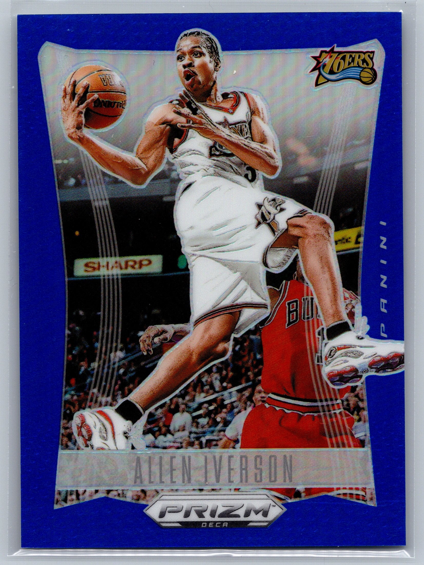 2023 Panini Prizm Deca Allen Iverson Blue /149 #46