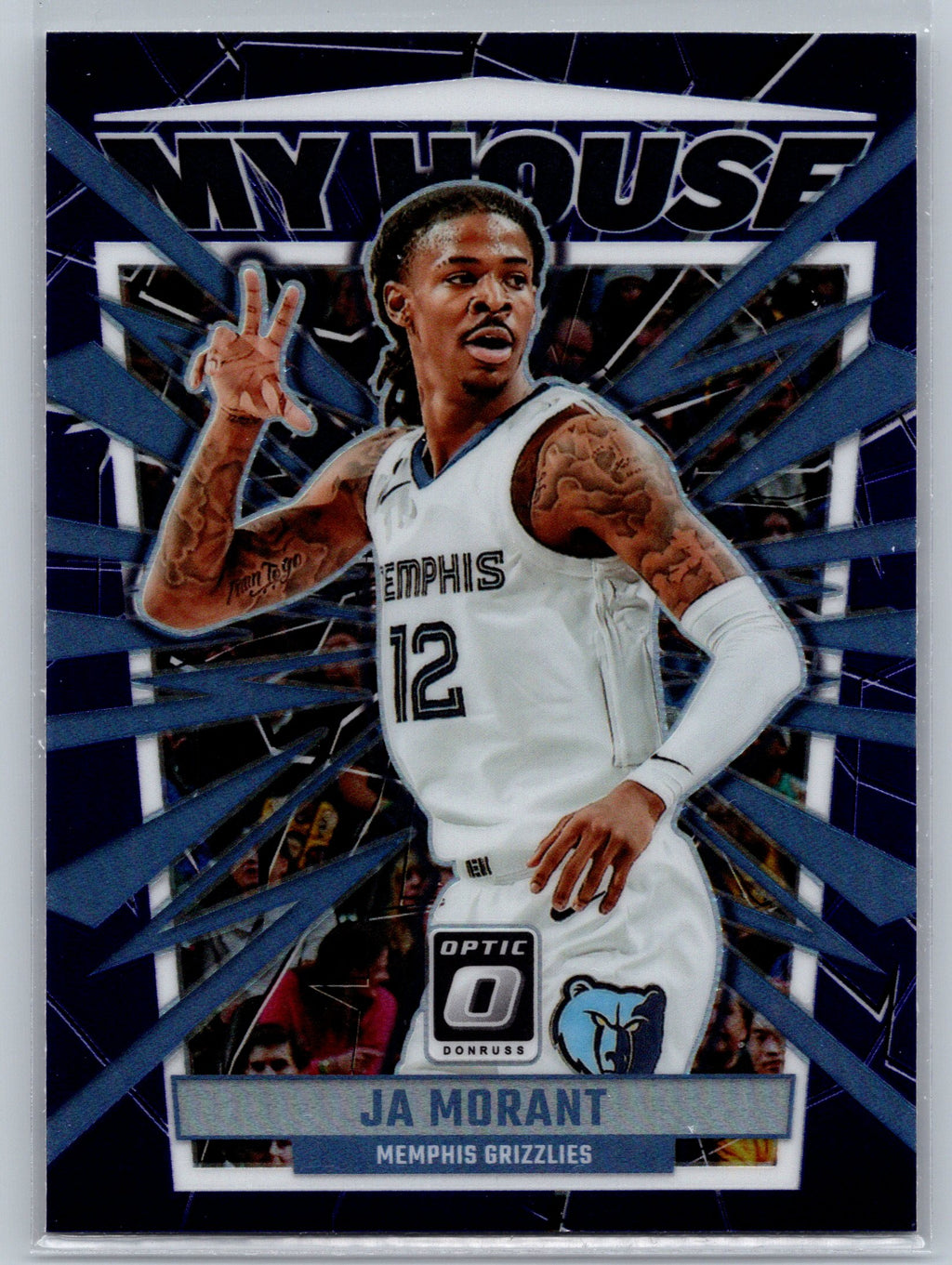2023 Panini Optic Ja Morant Purple My House #15