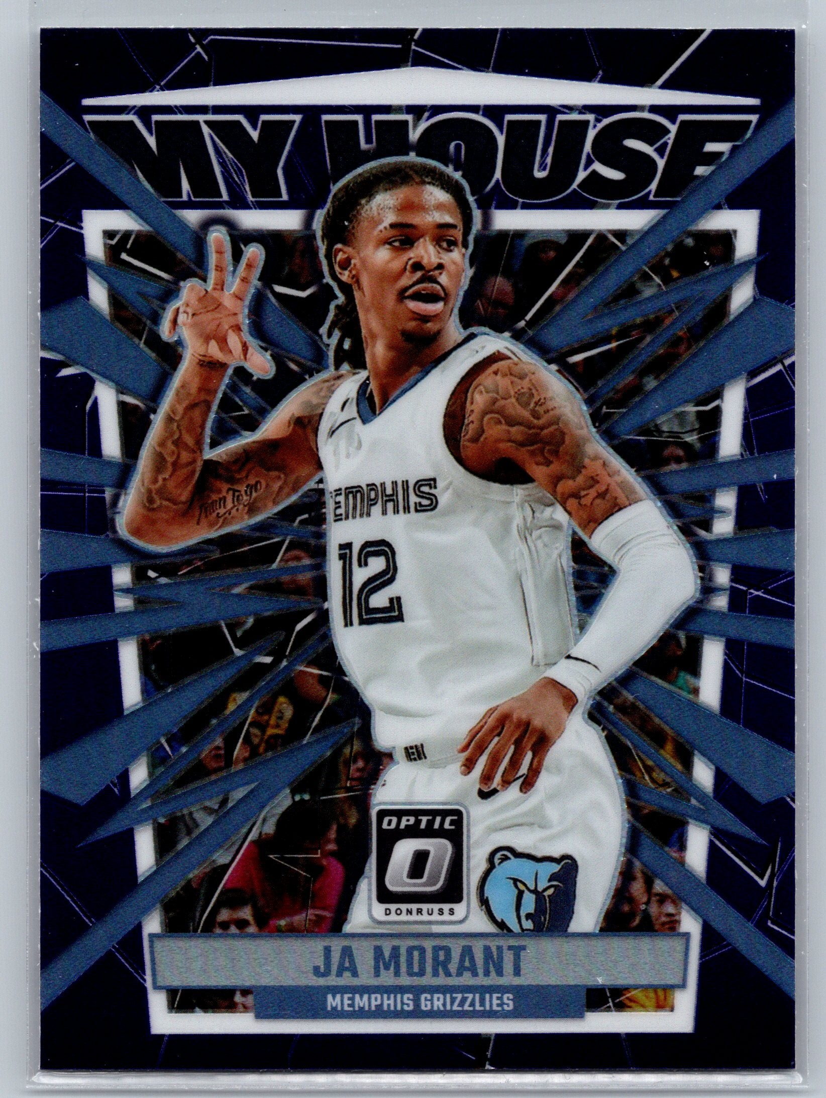 2023 Panini Optic Ja Morant Purple My House #15