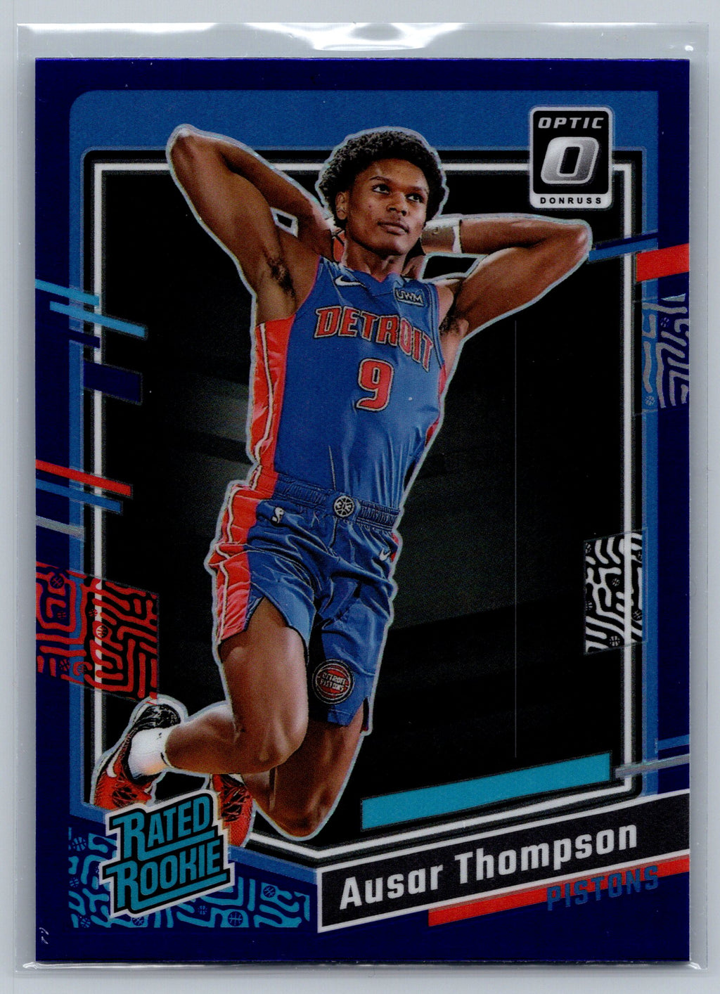 2023 Panini Optic Ausar Thompson Purple Rookie Card #235
