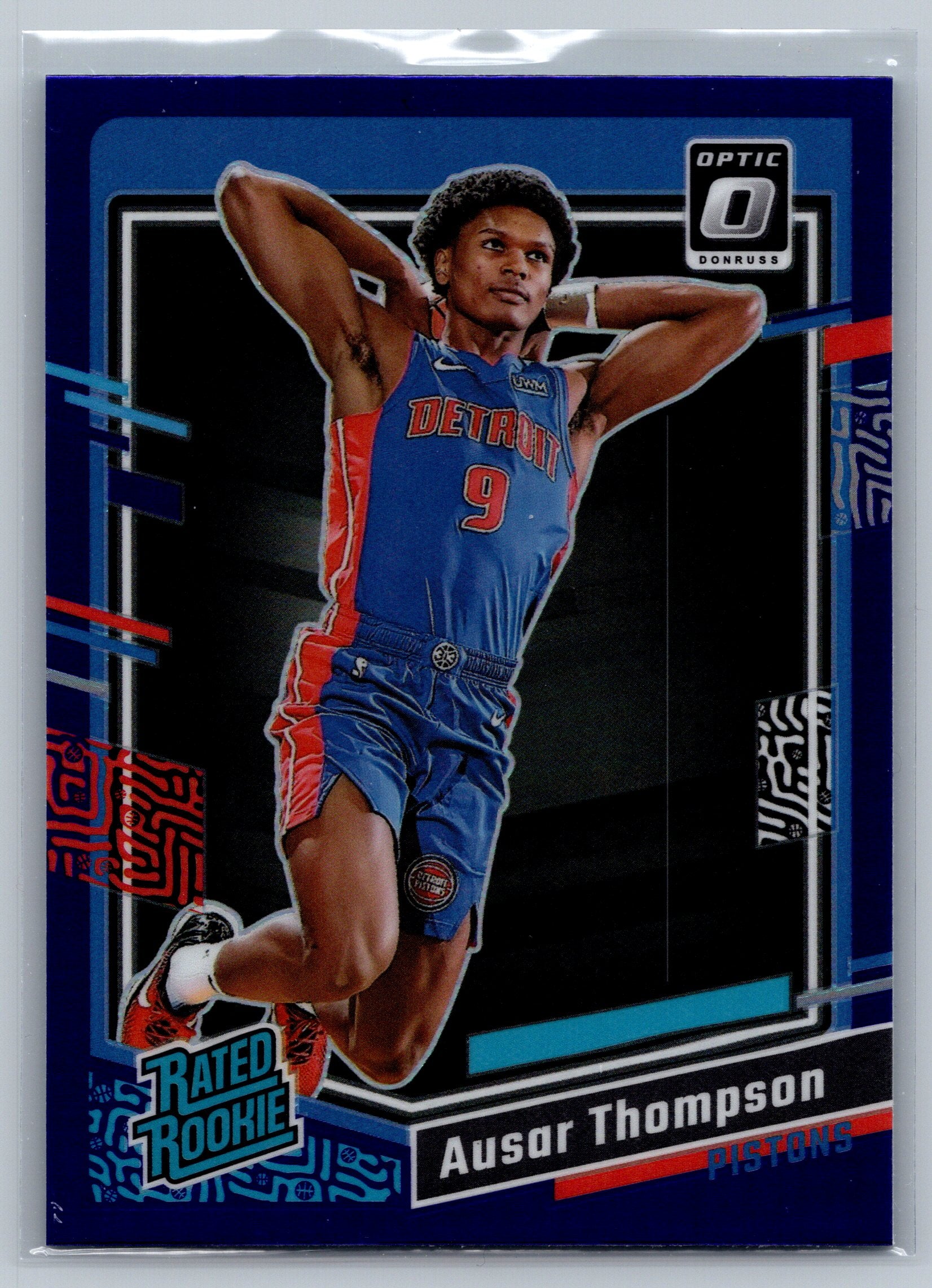 2023 Panini Optic Ausar Thompson Purple Rookie Card #235