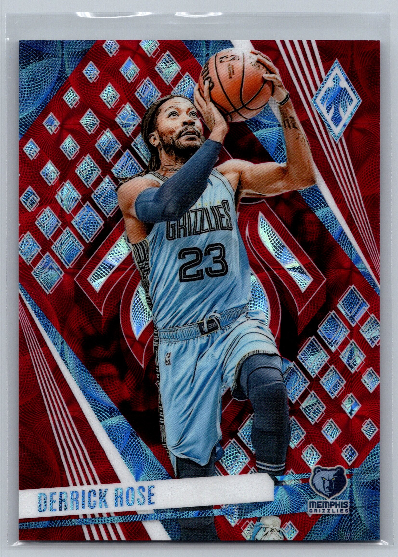 2023 Panini Phoenix Derrick Rose Maroon Ice /275 #31
