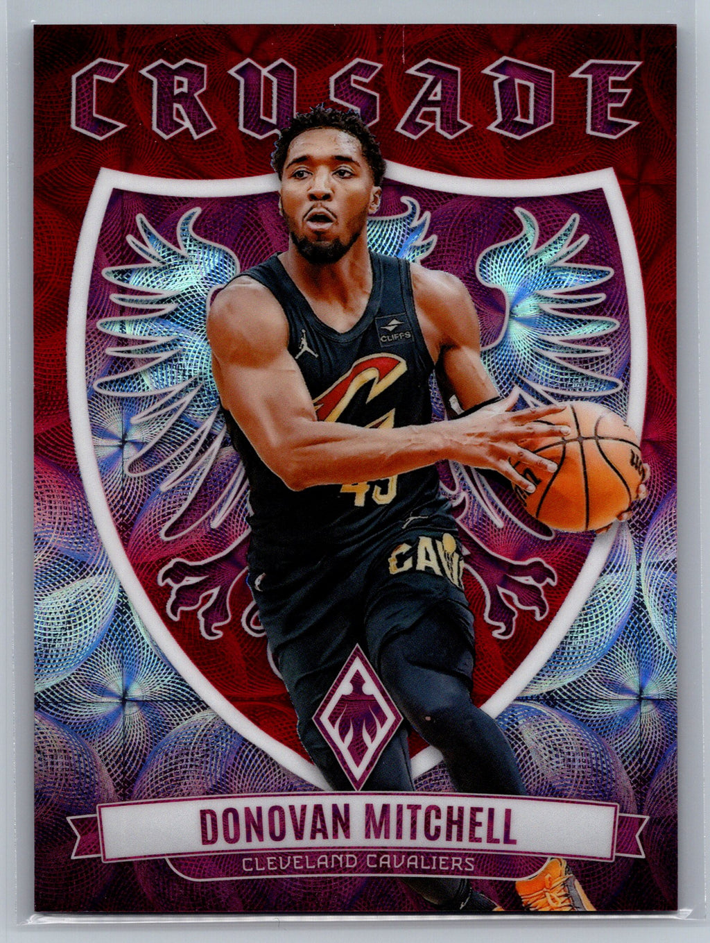 2023 Panini Phoenix Donovan Mitchell Maroon Crusade /75 #14