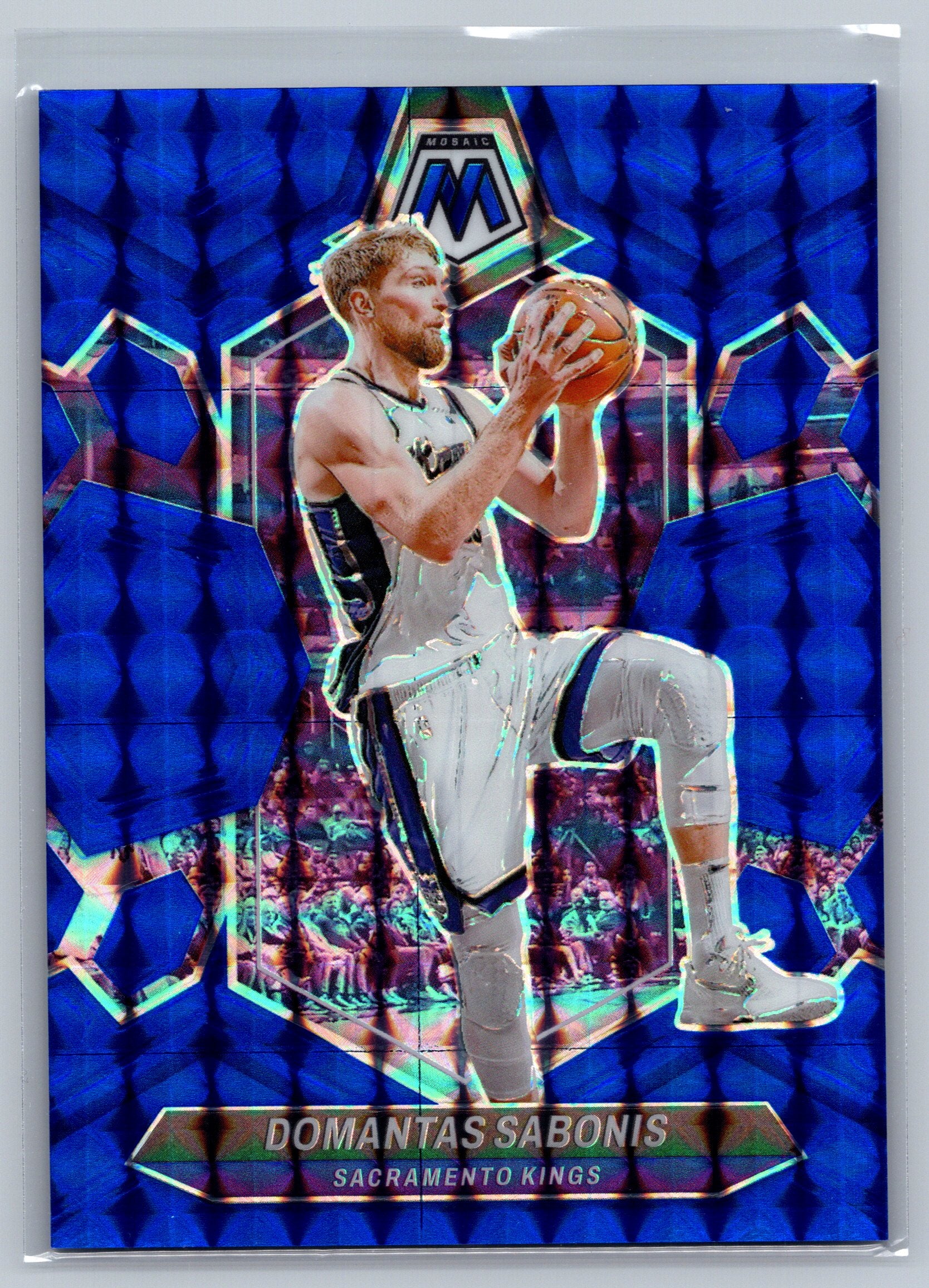 2023 Panini Mosaic Domantas Sabonis Blue /199 #76