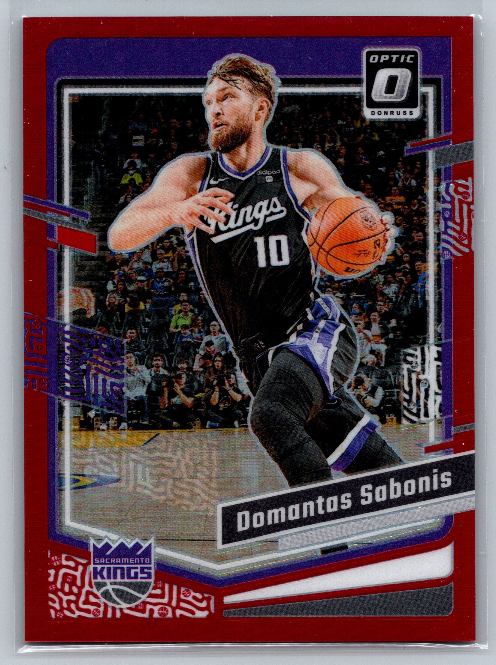 2023 Panini Optic Domantas Sabonis Red /99 #142