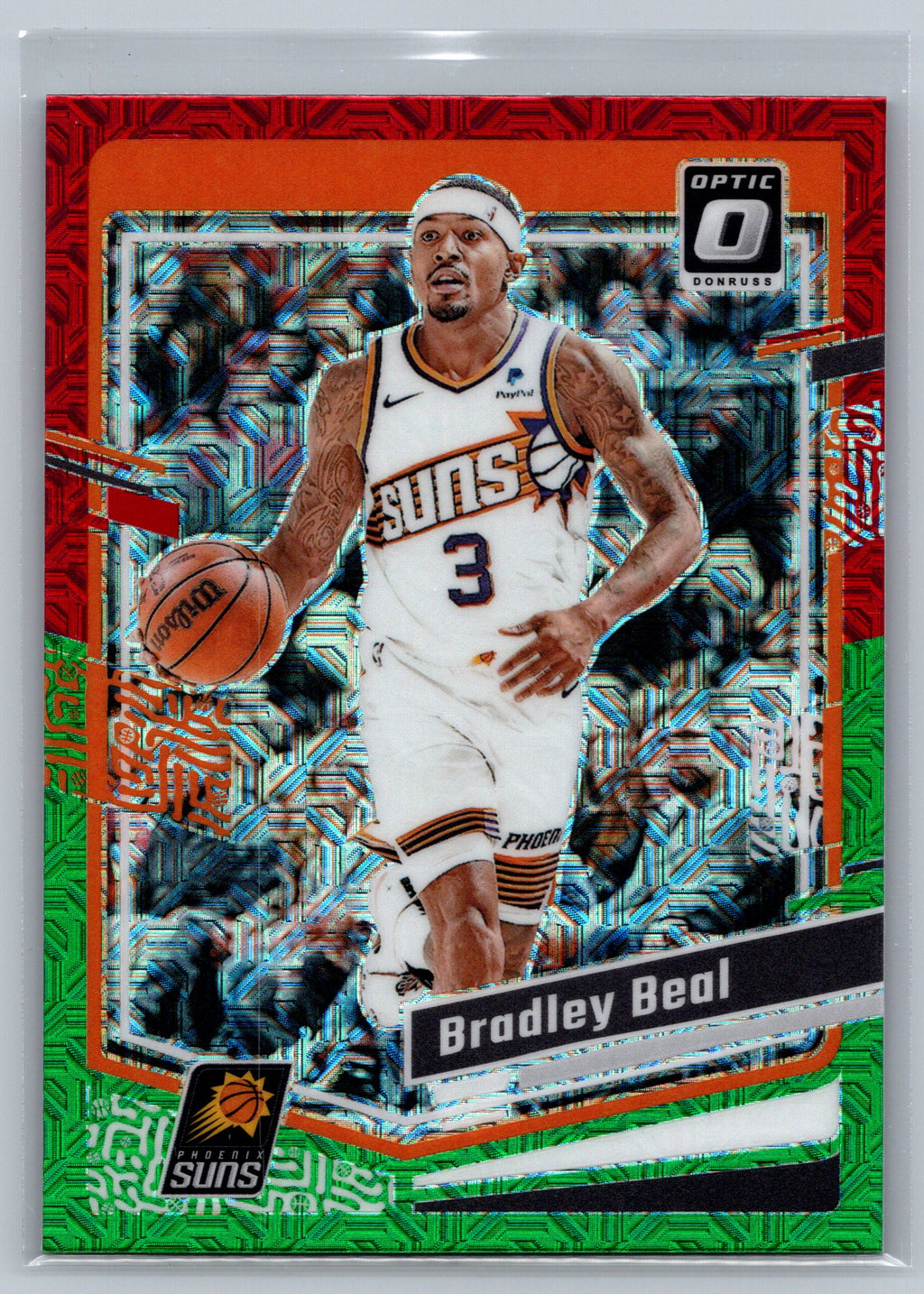 2023 Panini Optic Bradley Beal Red Green #131