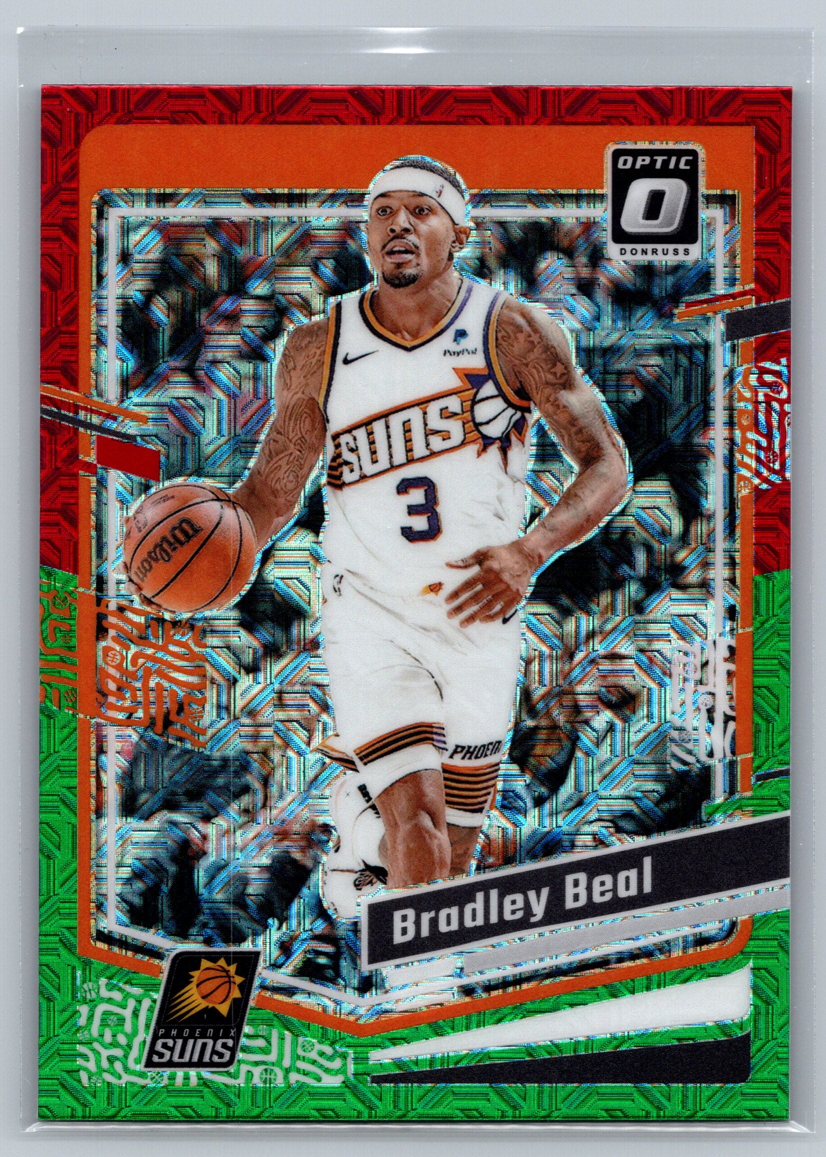 2023 Panini Optic Bradley Beal Red Green #131