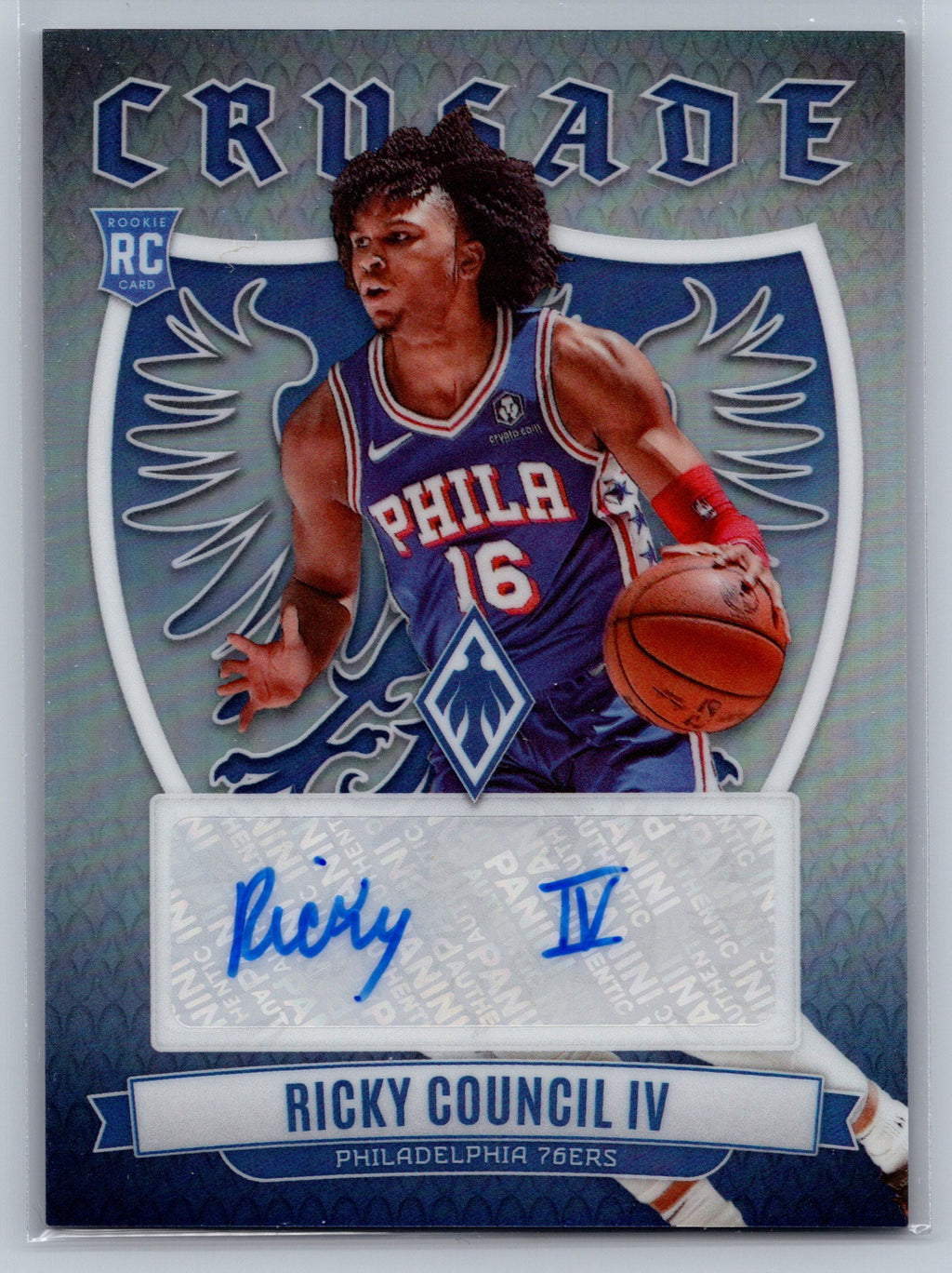 2023 Panini Phoenix Ricky Council IV Crusade Autograph #CS-RCO