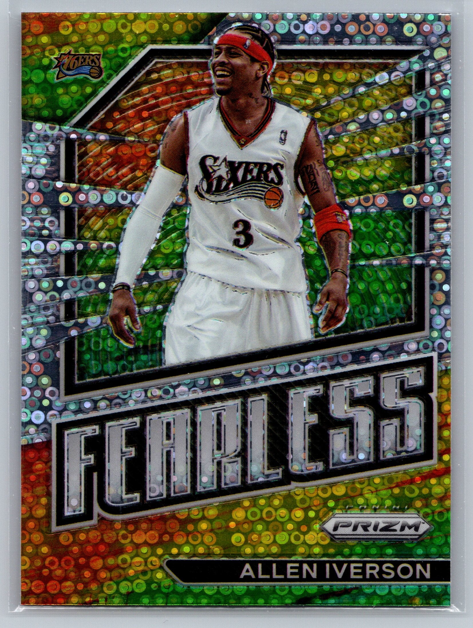 2022 Panini Prizm Allen Iverson Fearless Fast Break #3