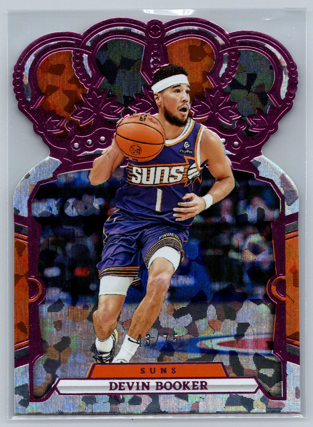 2023 Panini Crown Royale Devin Booker Pink /75 #71