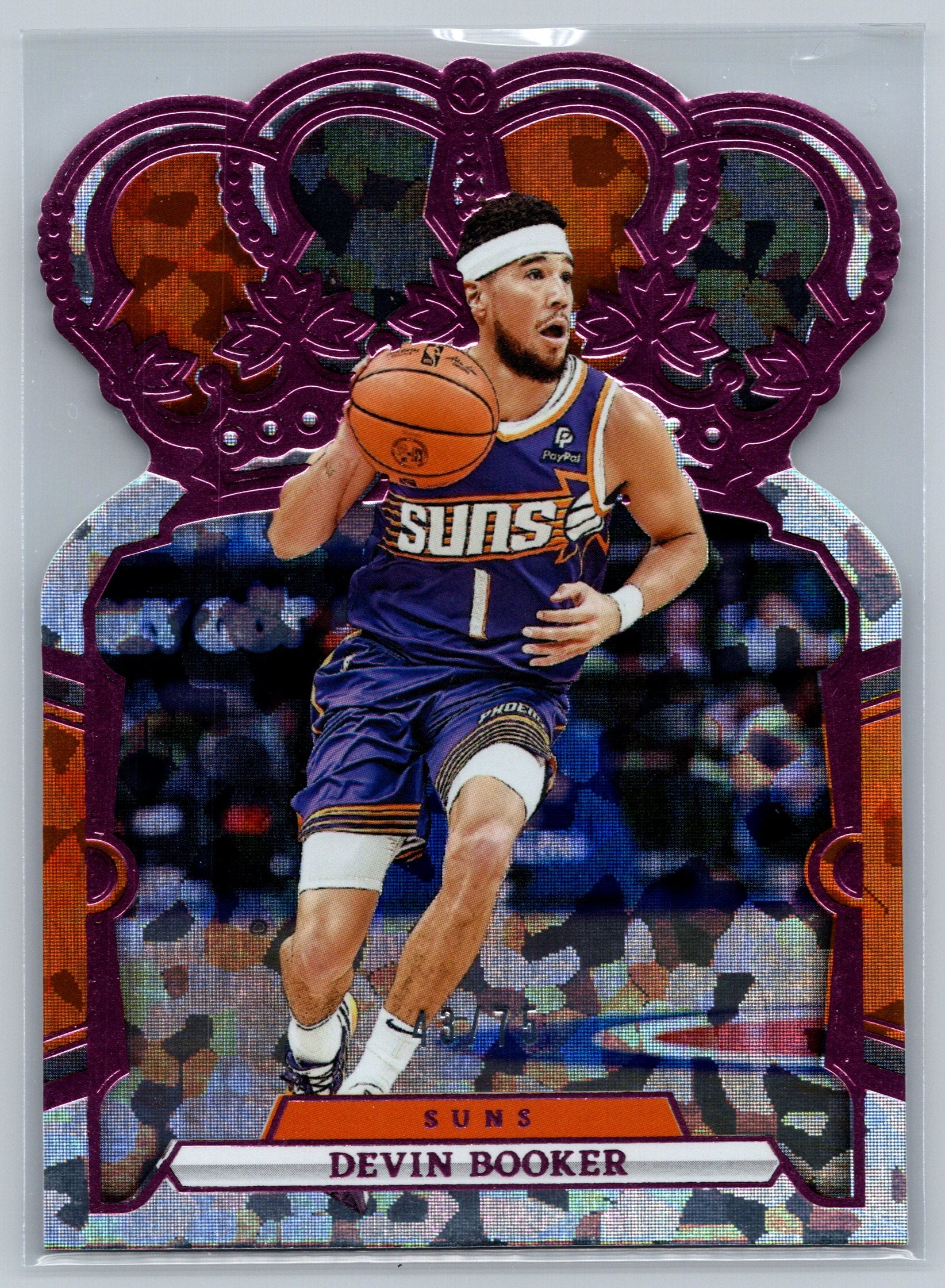 2023 Panini Crown Royale Devin Booker Pink /75 #71