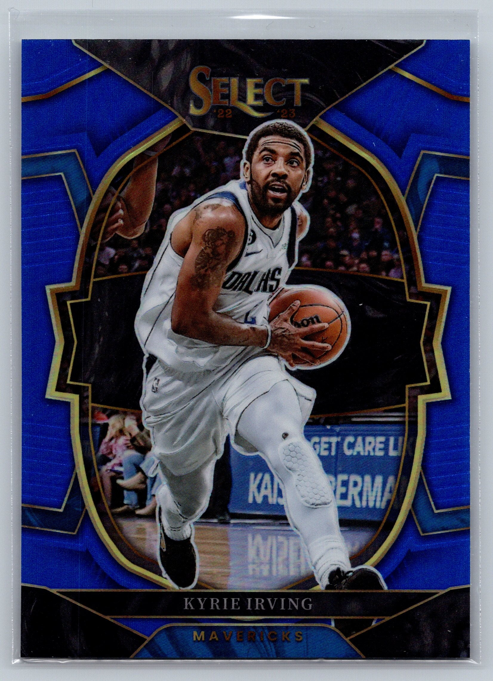 2022 Panini Select Kyrie Irving Blue Prizm Concourse Level #30