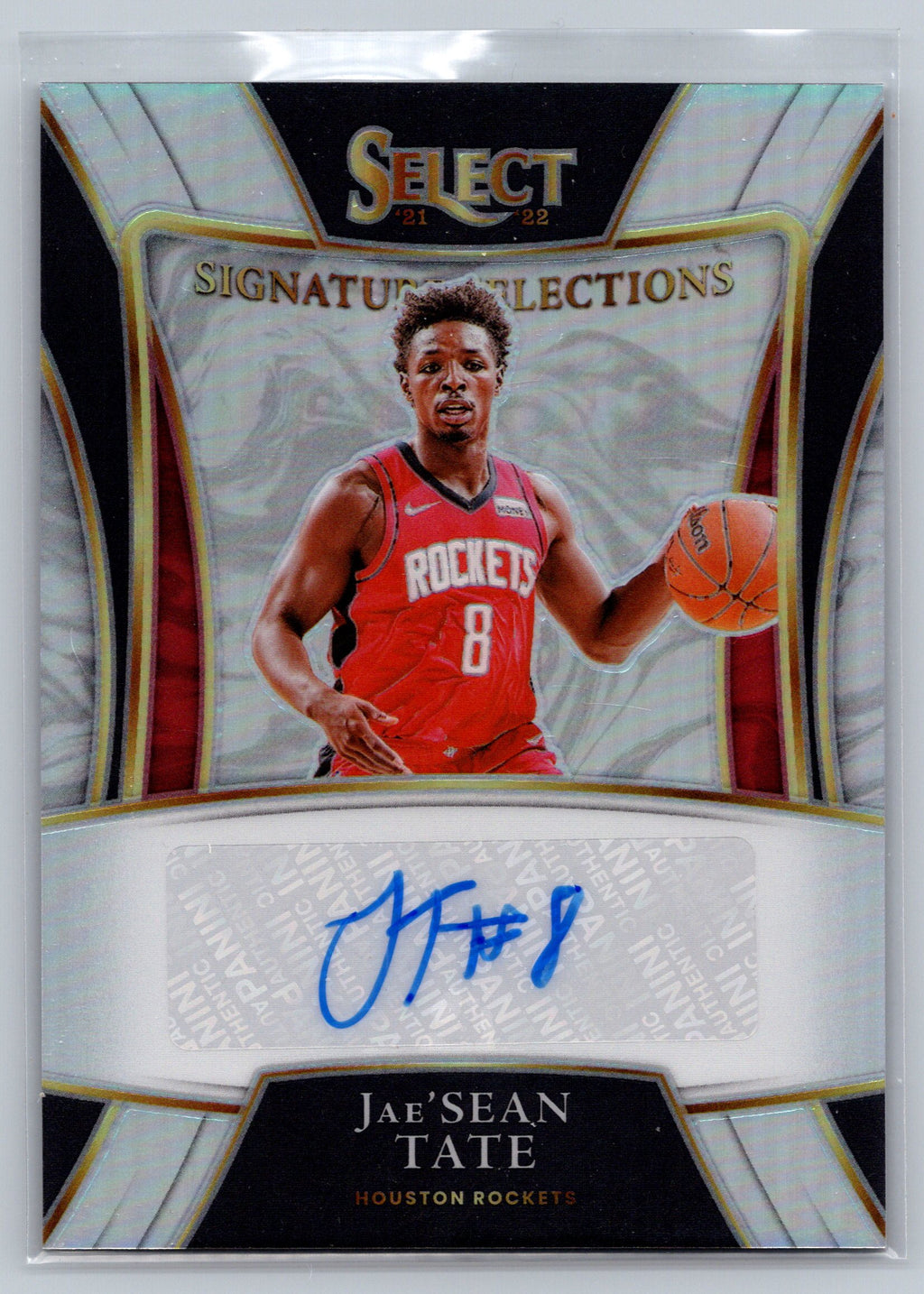 2021 Panini Select Jae'Sean Tate Signature Selections Autograph #SS JST