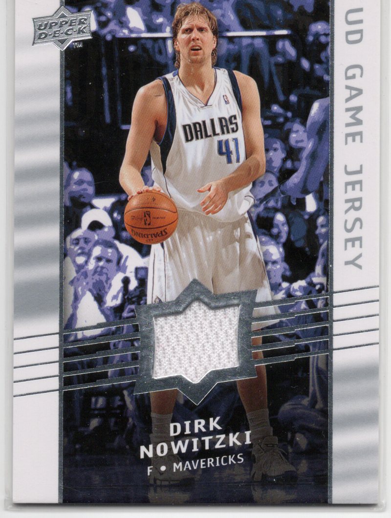 2008 Upper Deck Game Jersey Game-Used Patch Card #GA-DN