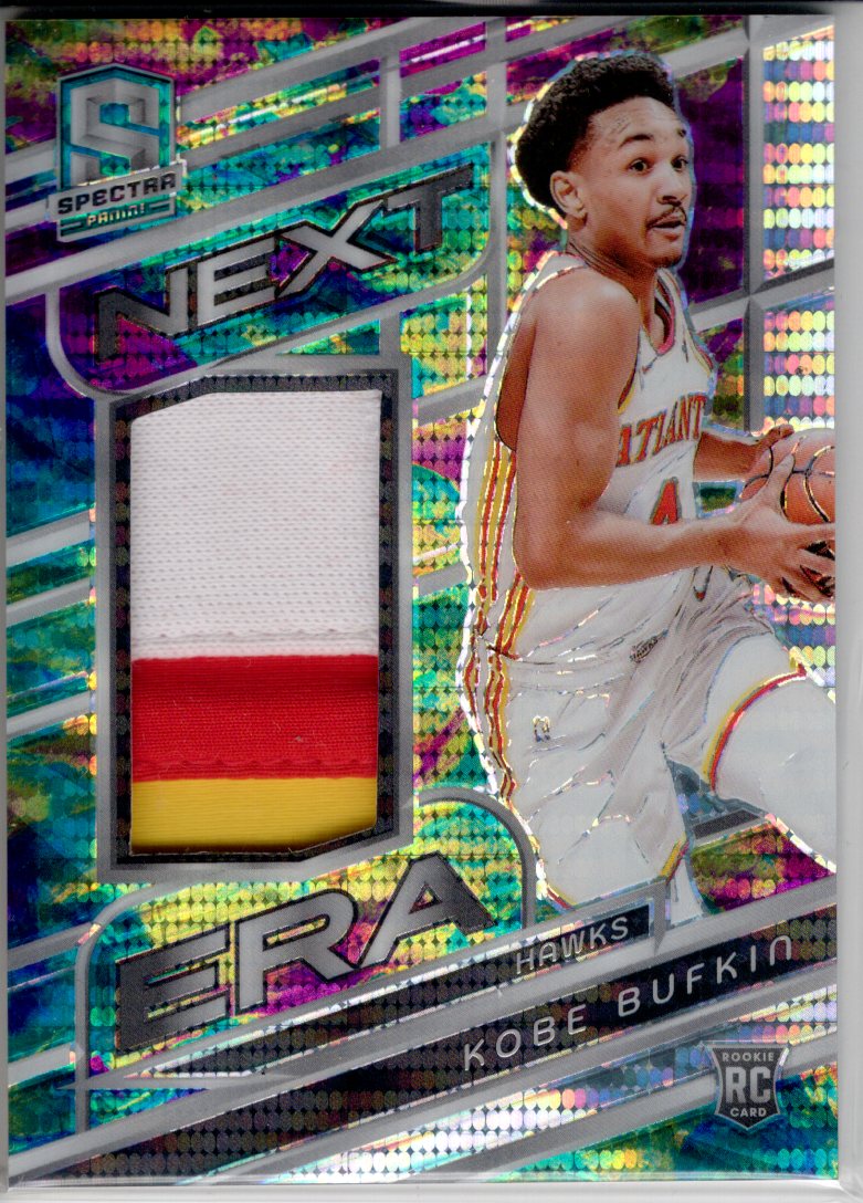 2023 Panini Spectra Kobe Bufkin Next Era Rookie Patch /99 #NEX-KOB