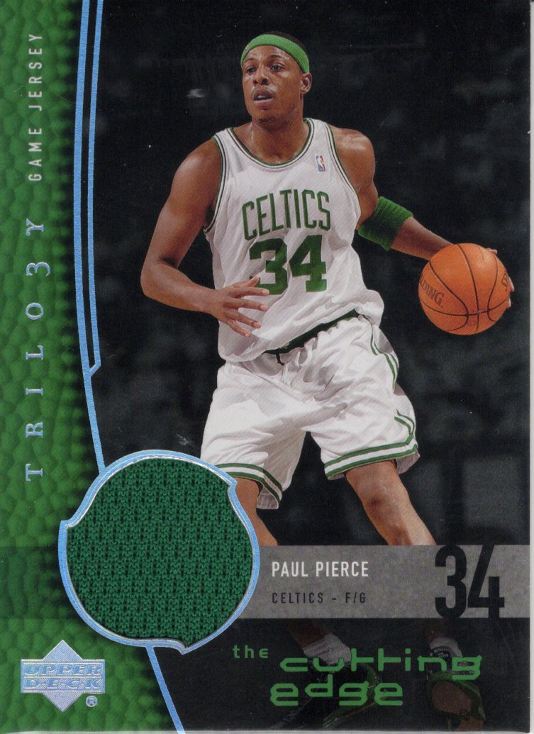 2005 Upper Deck Paul Pierce Game-Used Jersey Card #CE-PP