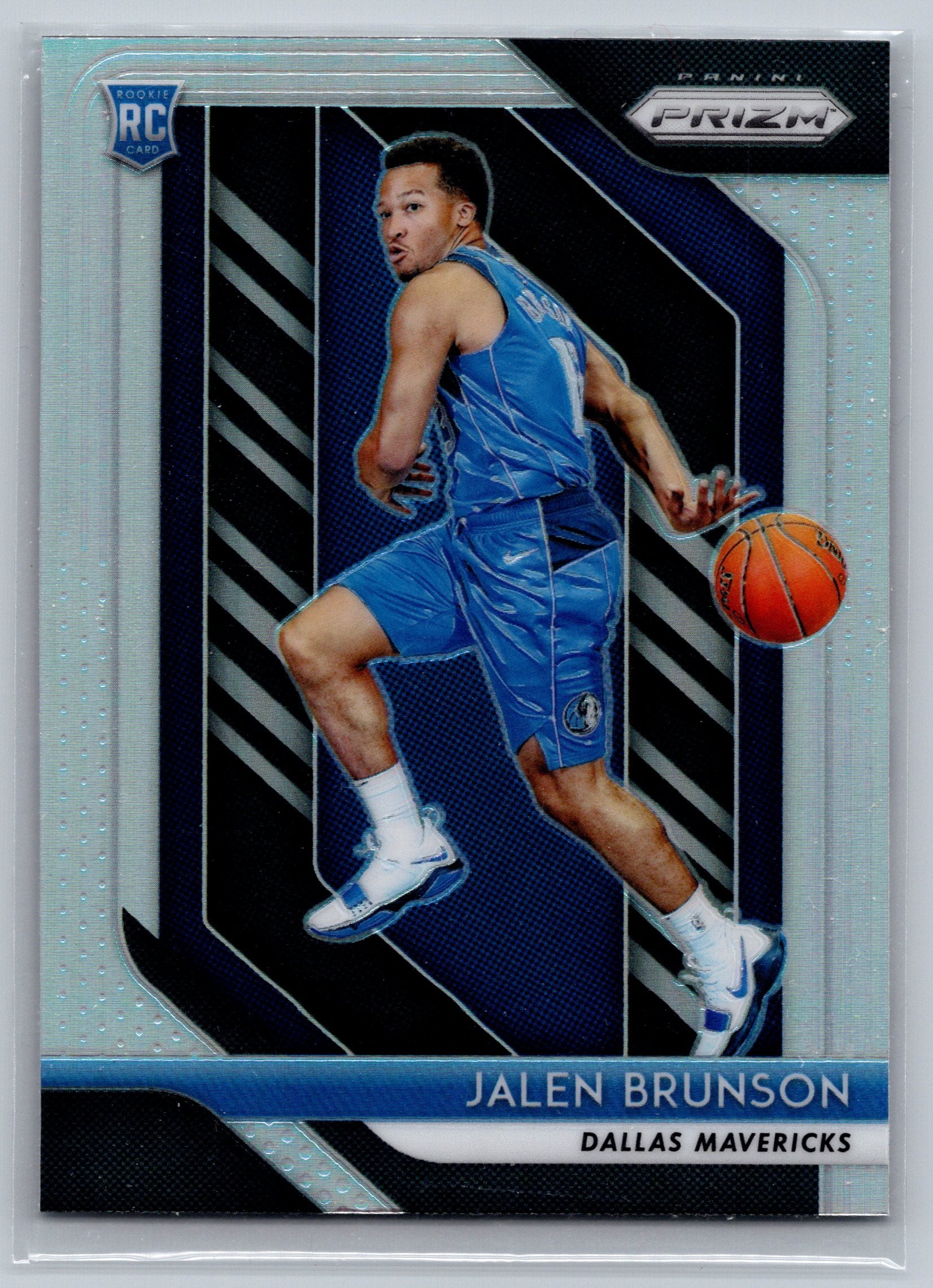 2018 Panini Prizm Jalen Brunson Silver Rookie Card #250