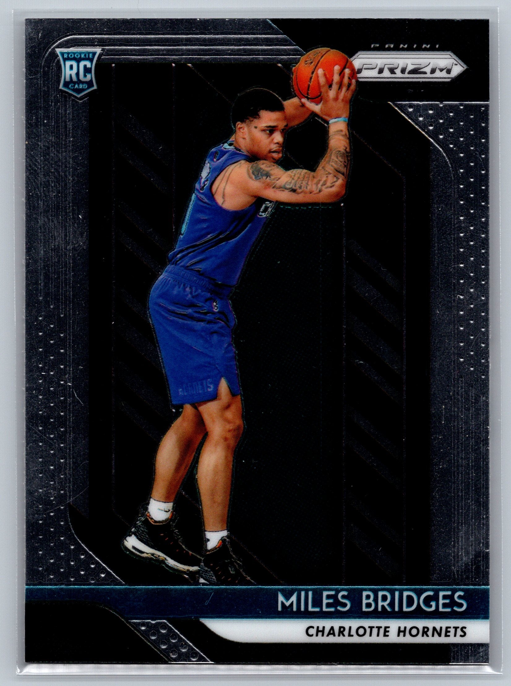 2018 Panini Prizm Miles Bridges Rookie Card #278
