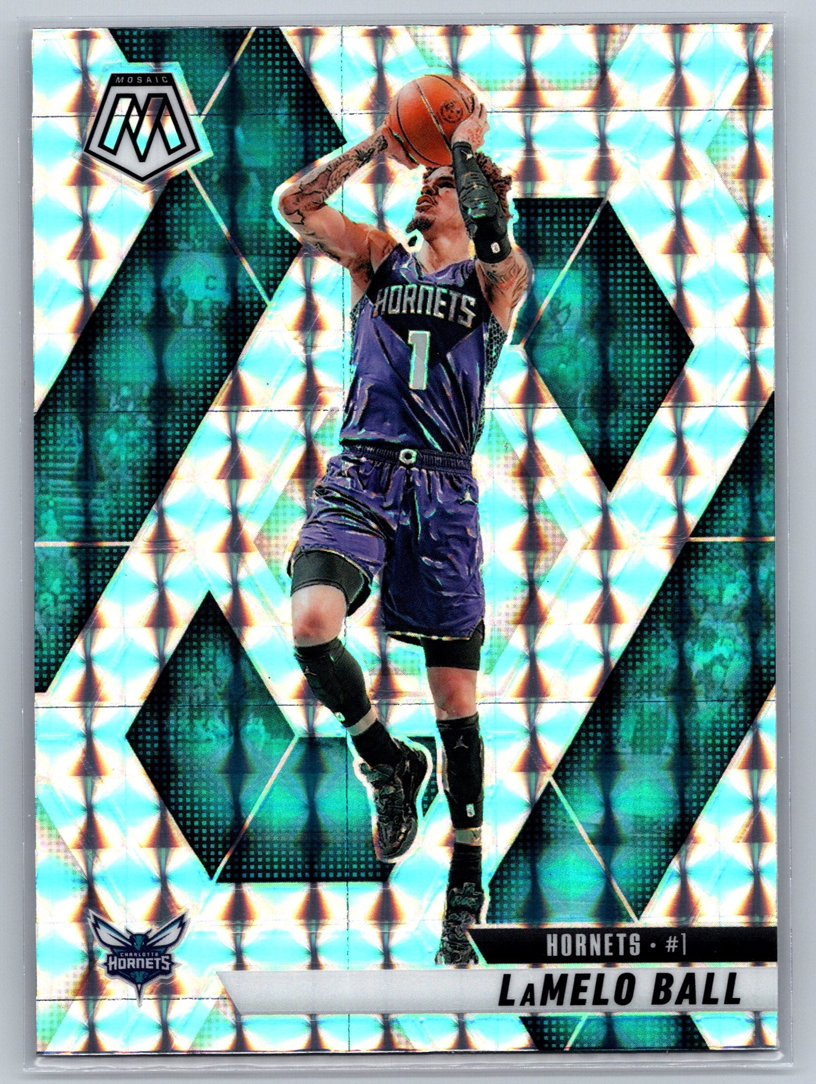 2024 Panini Mosaic LaMelo Ball Mosaic #190