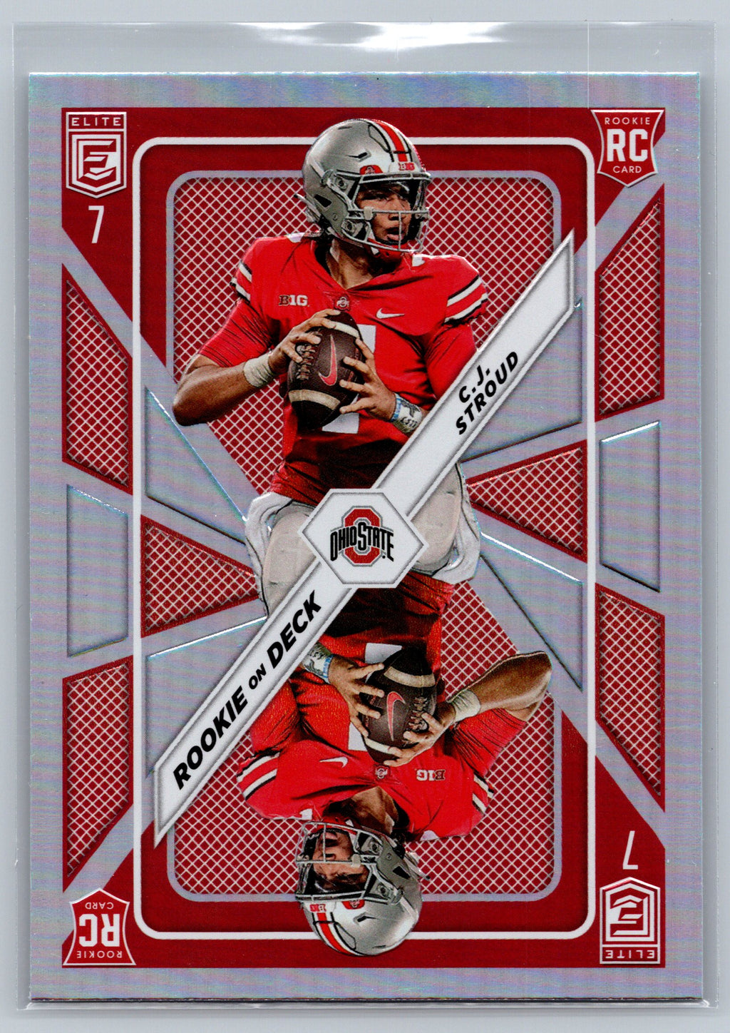 2023 Panini Donruss Elite CJ Stroud Rookie on Deck Rookie Card #RD-2
