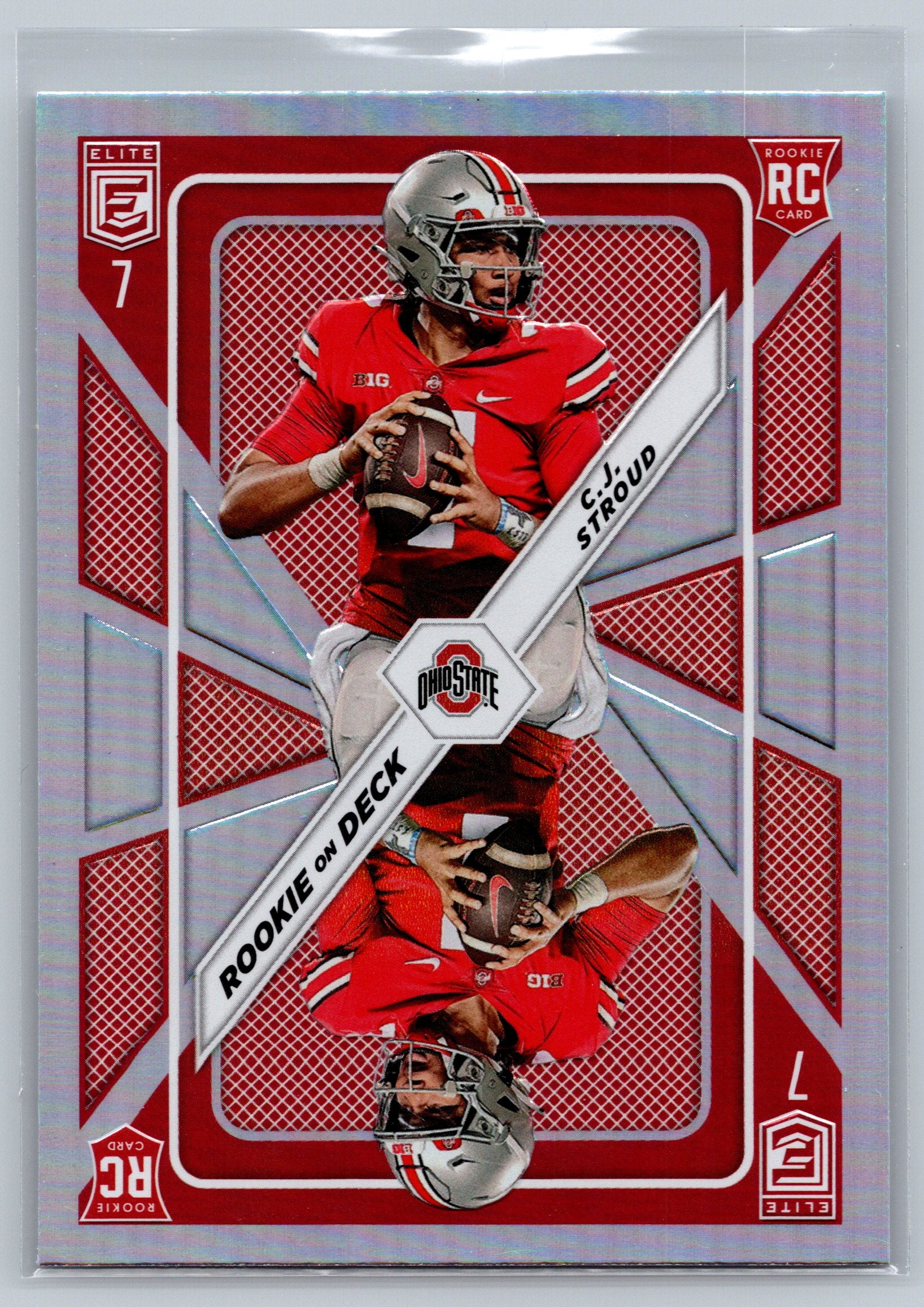 2023 Panini Donruss Elite CJ Stroud Rookie on Deck Rookie Card #RD-2