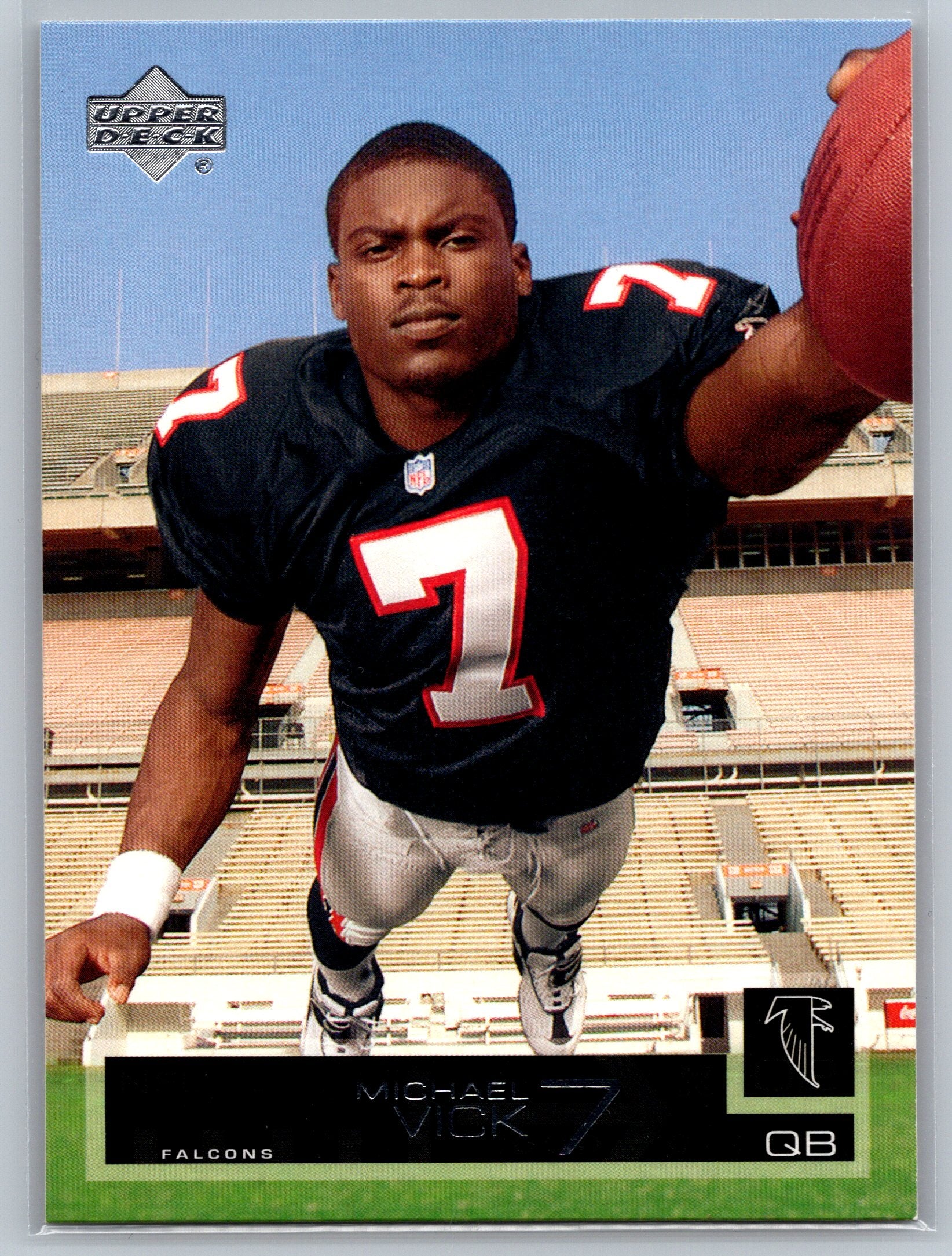 2002 Upper Deck Michael Vick #7