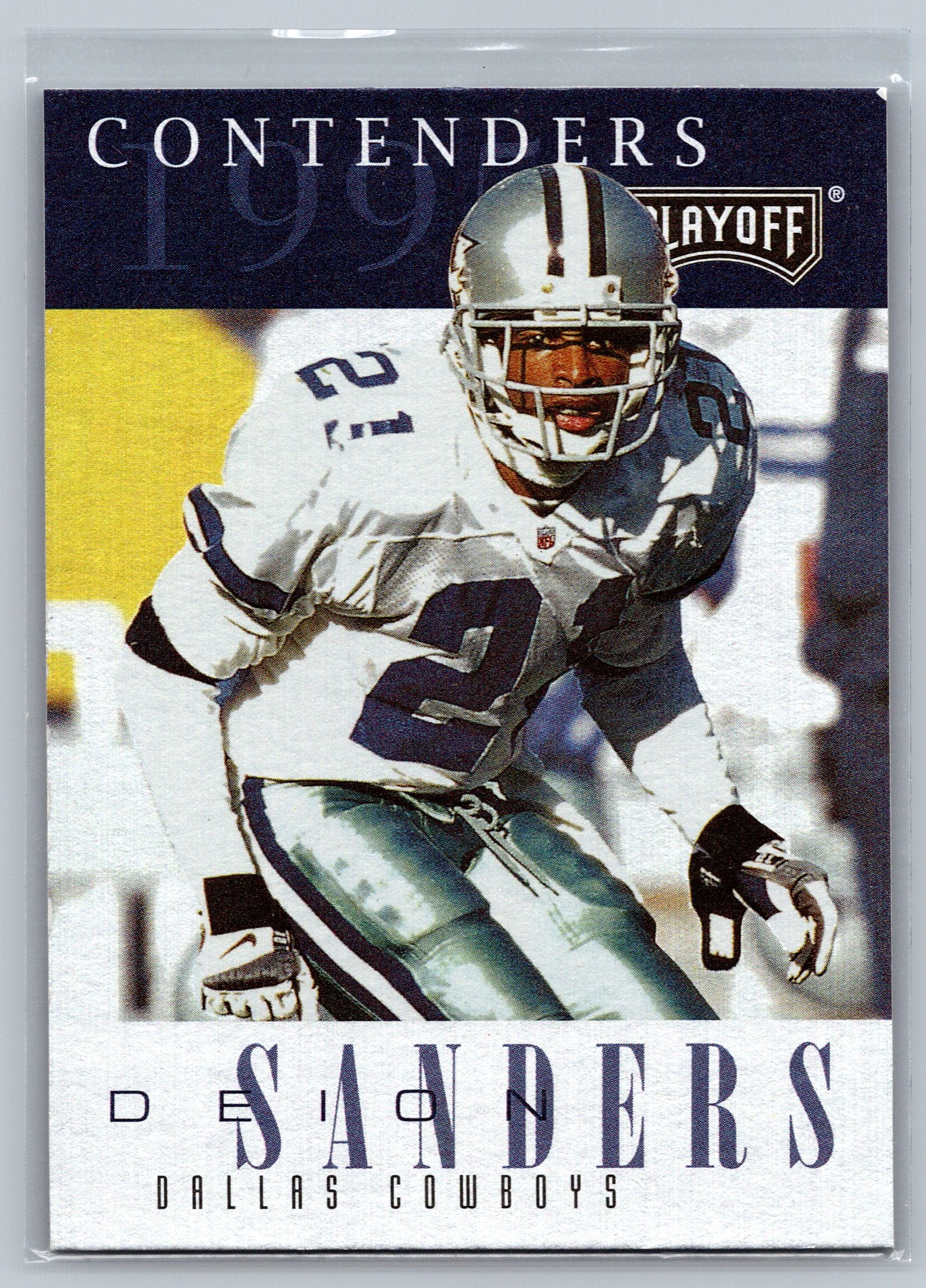 1995 Playoff Contenders Deion Sanders #21