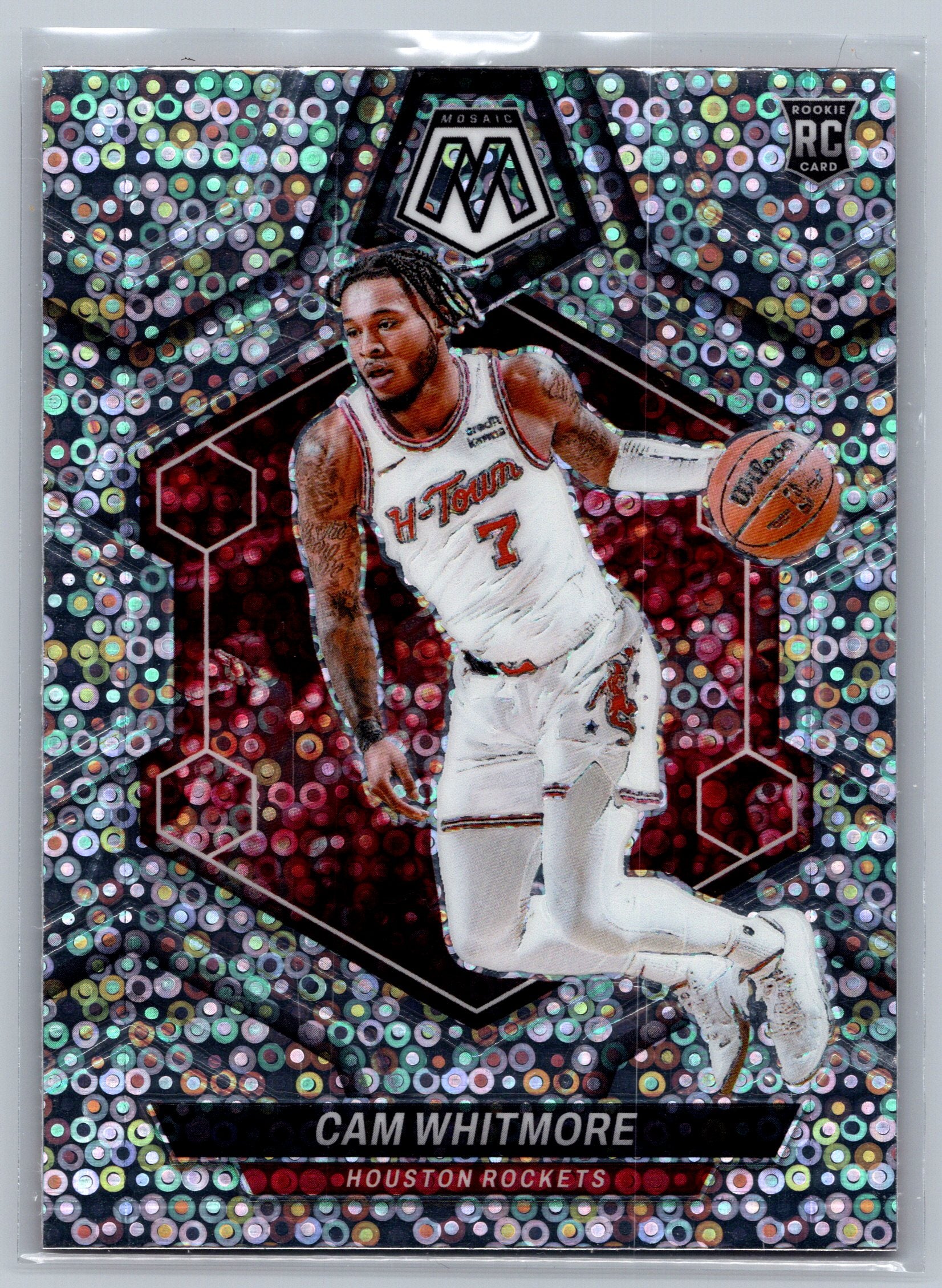 2023 Panini Mosaic Cam Whitmore Fast Break Rookie Card #217