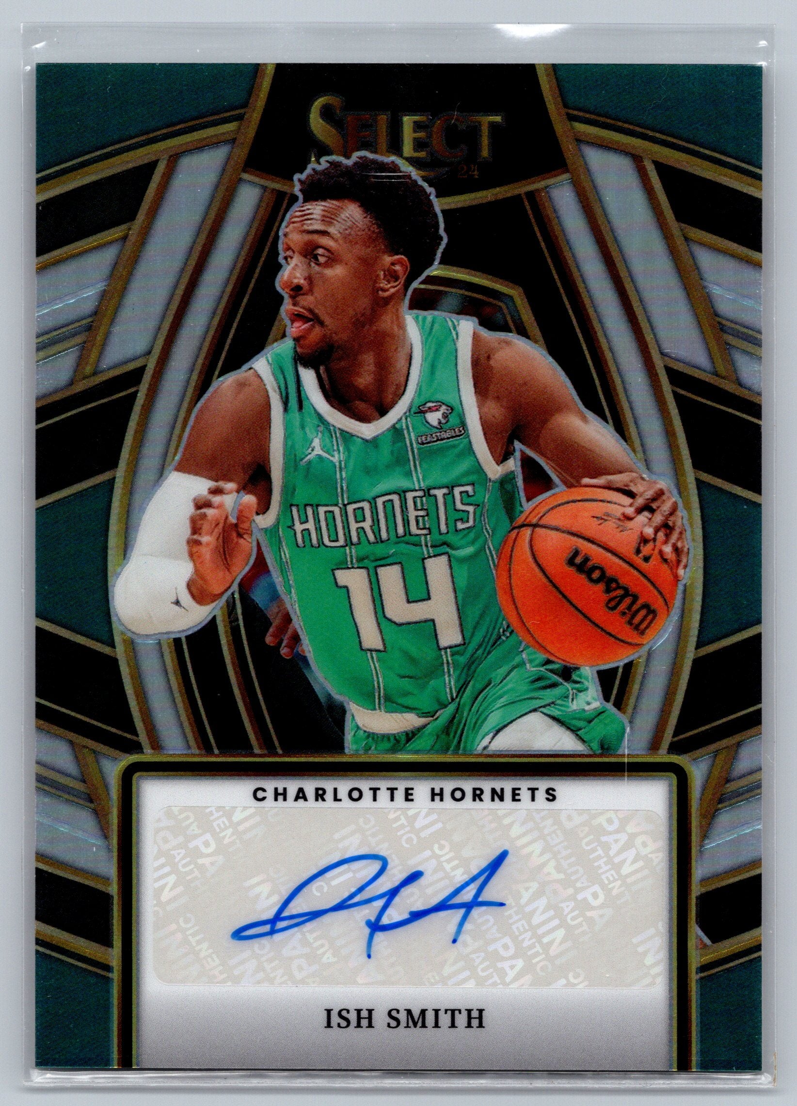 2023 Panini Select Ish Smith Holo Autograph #SSS-ISH