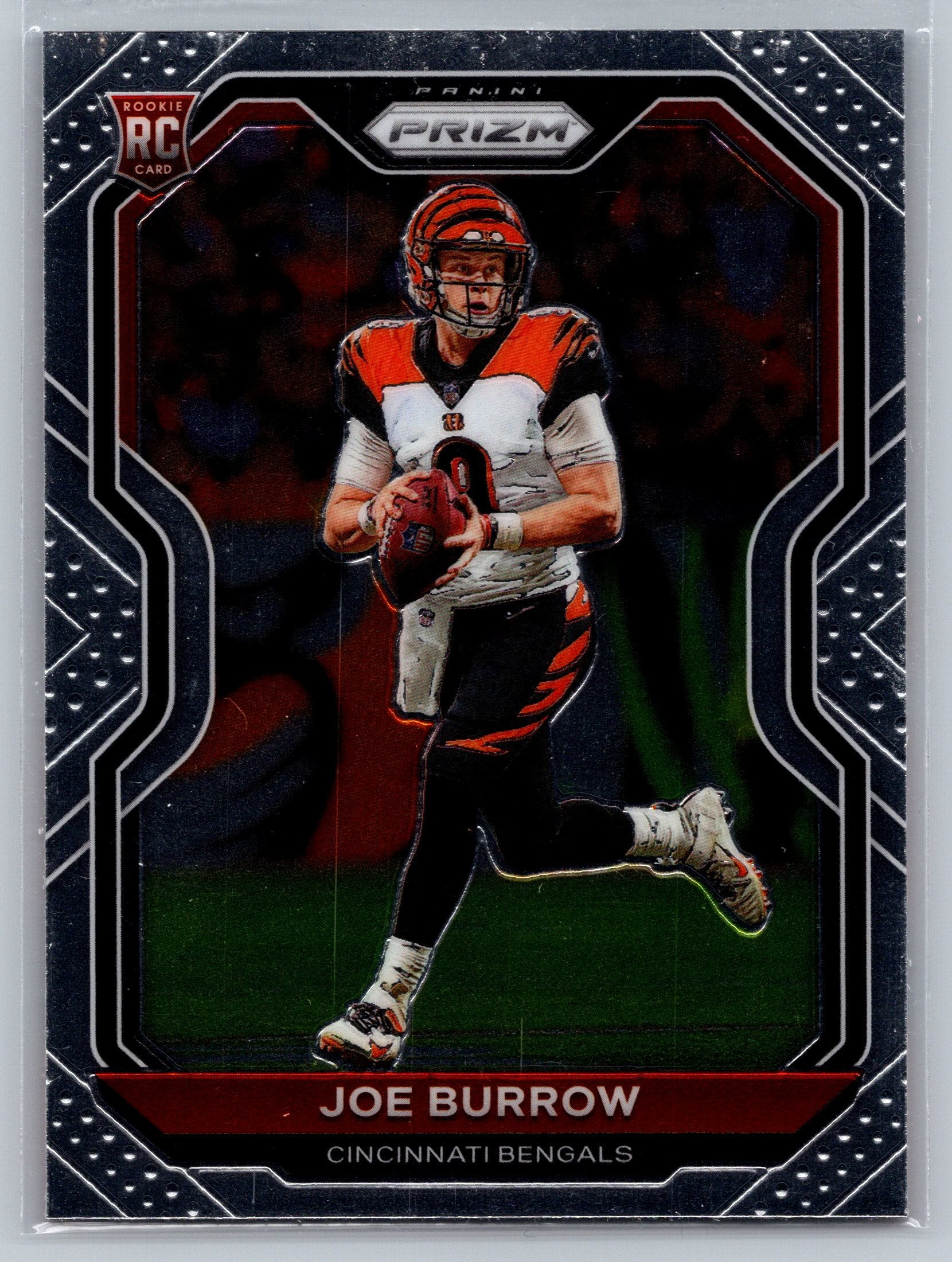 2020 Panini Prizm Joe Burrow Rookie Card #307