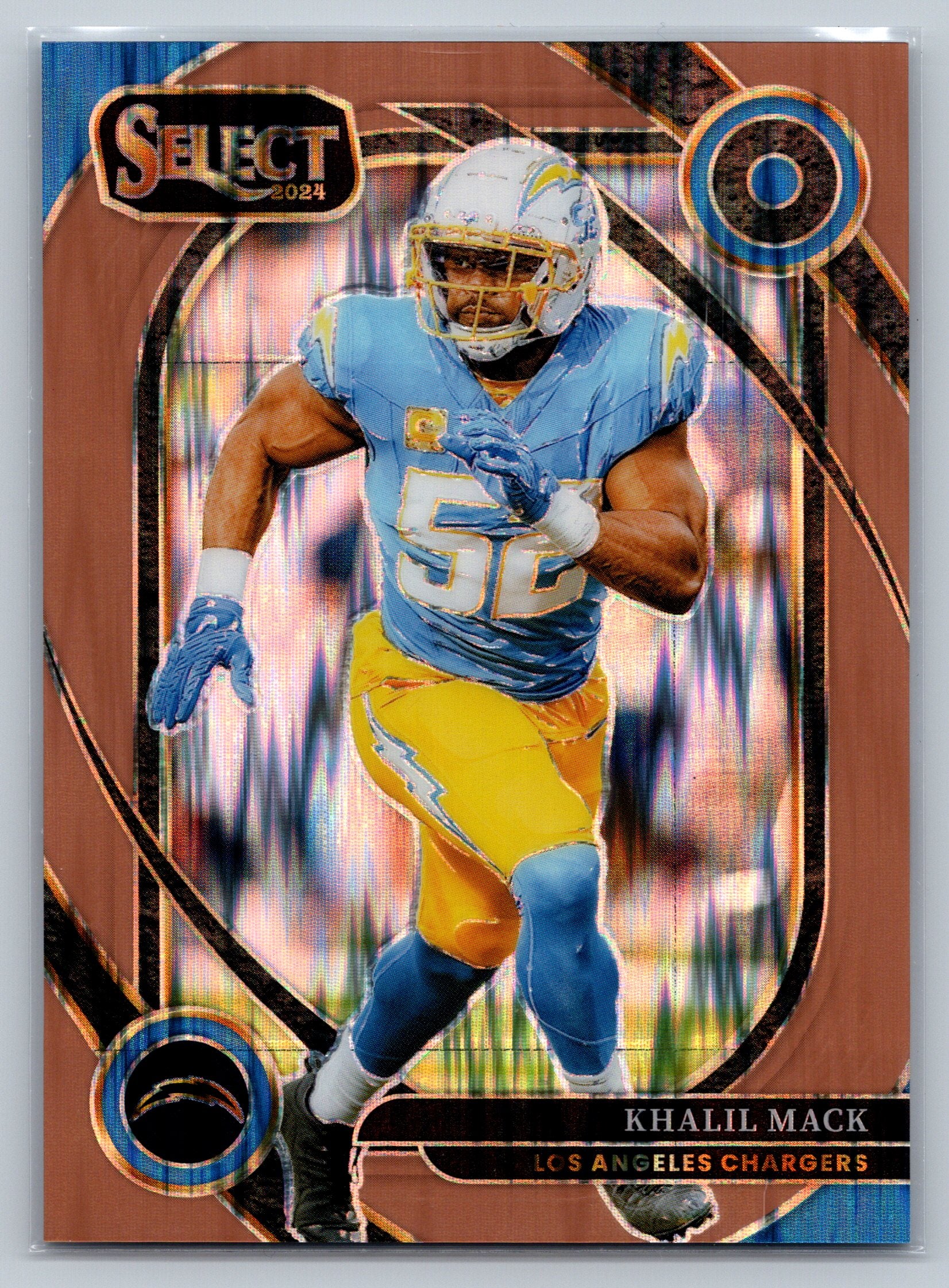 2024 Panini Select Khalil Mack Copper Club Level /299 #277