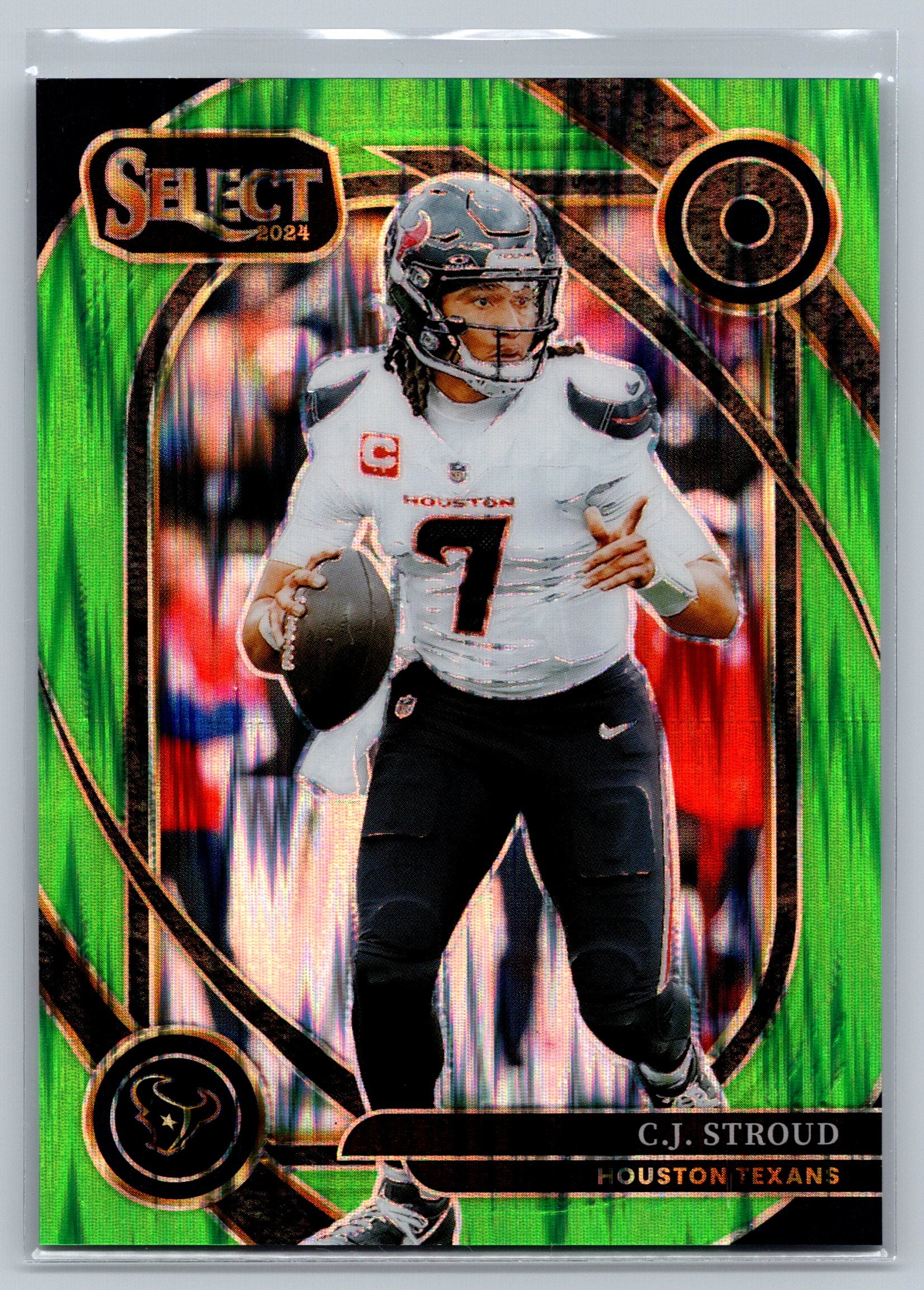 2024 Panini Select CJ Stroud Neon Green /499 #233