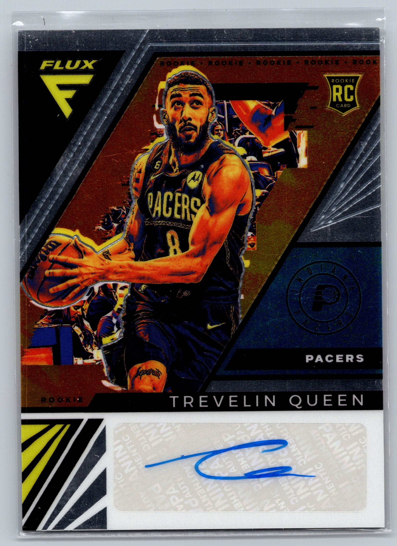 2023 Panini Flux Trevelin Queen Rookie Autograph #FRS-TVO