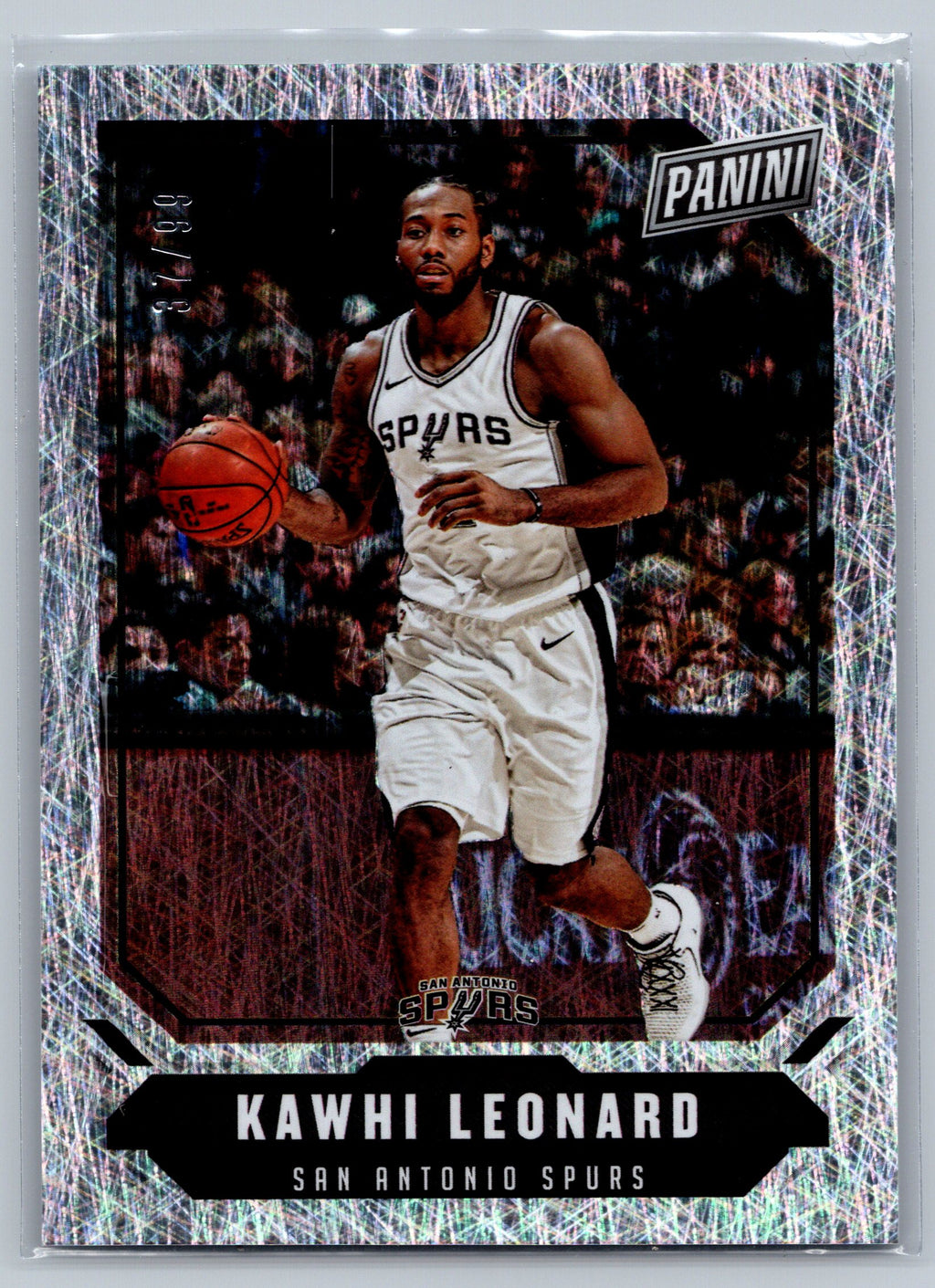 2018 Panini The National Kawhi Leonard Shimmer /99 #40