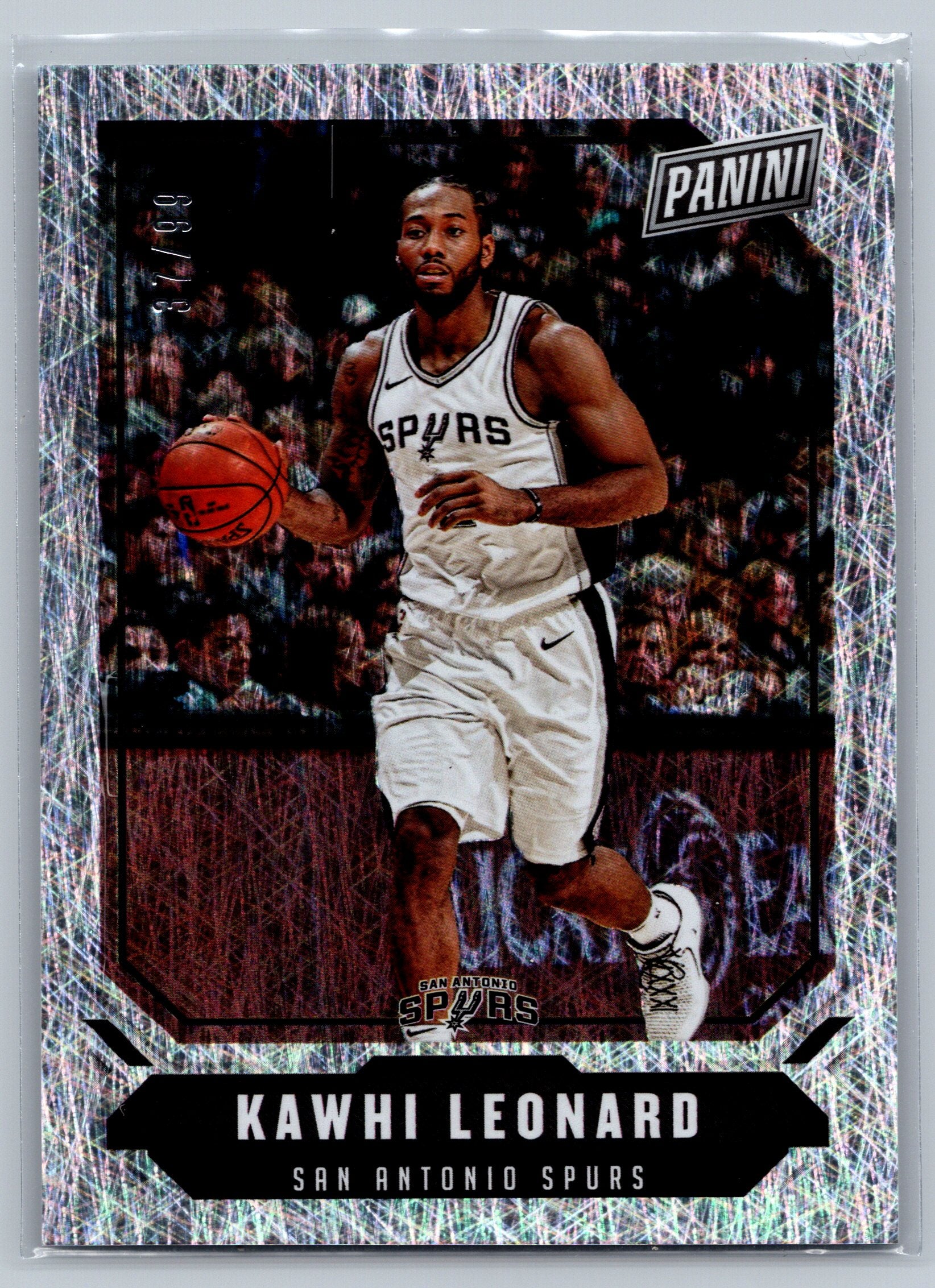 2018 Panini The National Kawhi Leonard Shimmer /99 #40