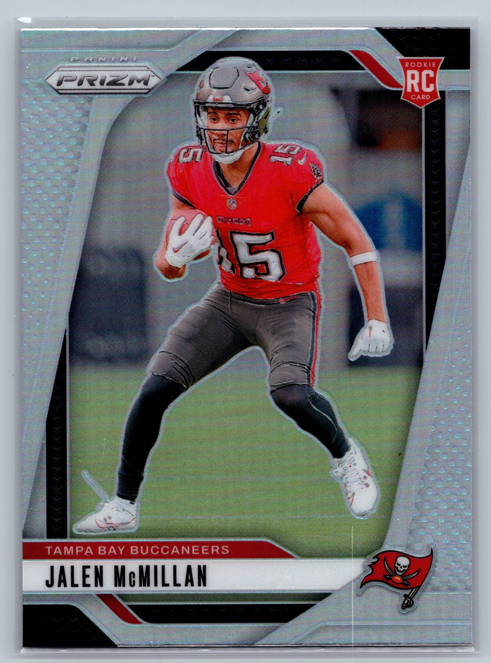 2024 Panini Prizm Jalen McMillan Silver Rookie Card #338