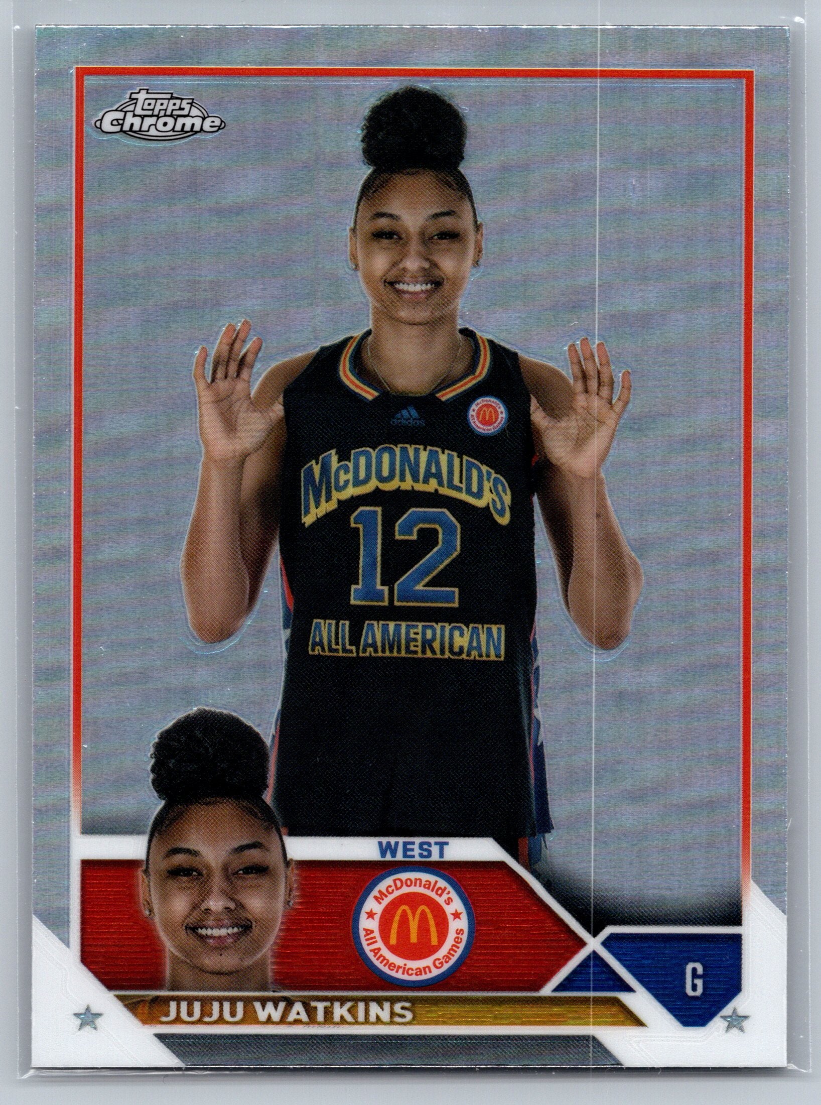 2023 Topps McDonalds All American Juju Watkins Silver #93