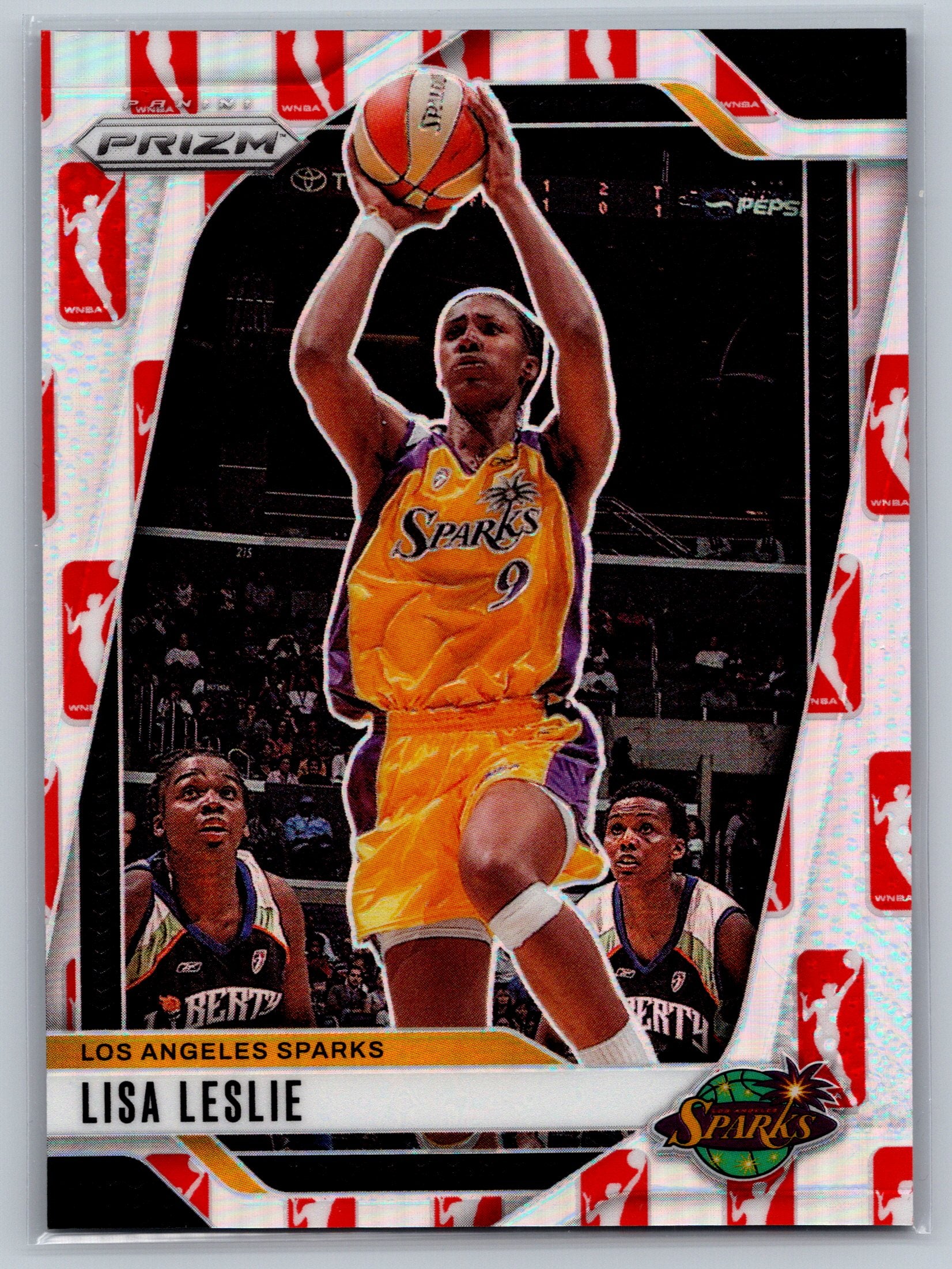 2024 Panini Prizm Lisa Leslie WNBA Logo Silver #98