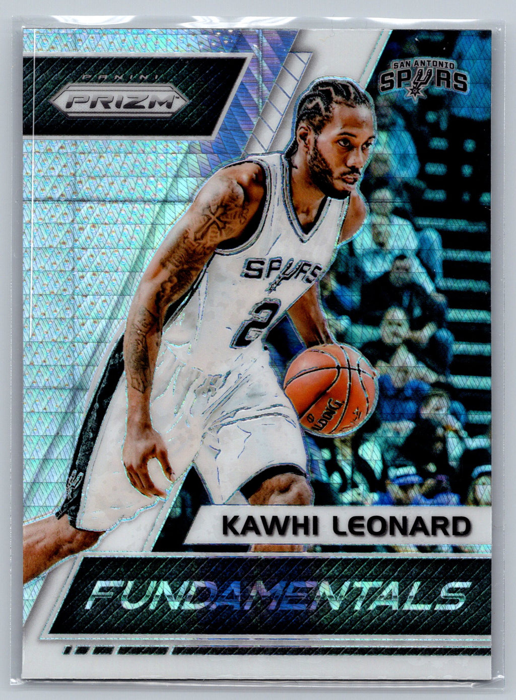 2017 Panini Prizm Kawhi Leonard Silver Fundamentals #37